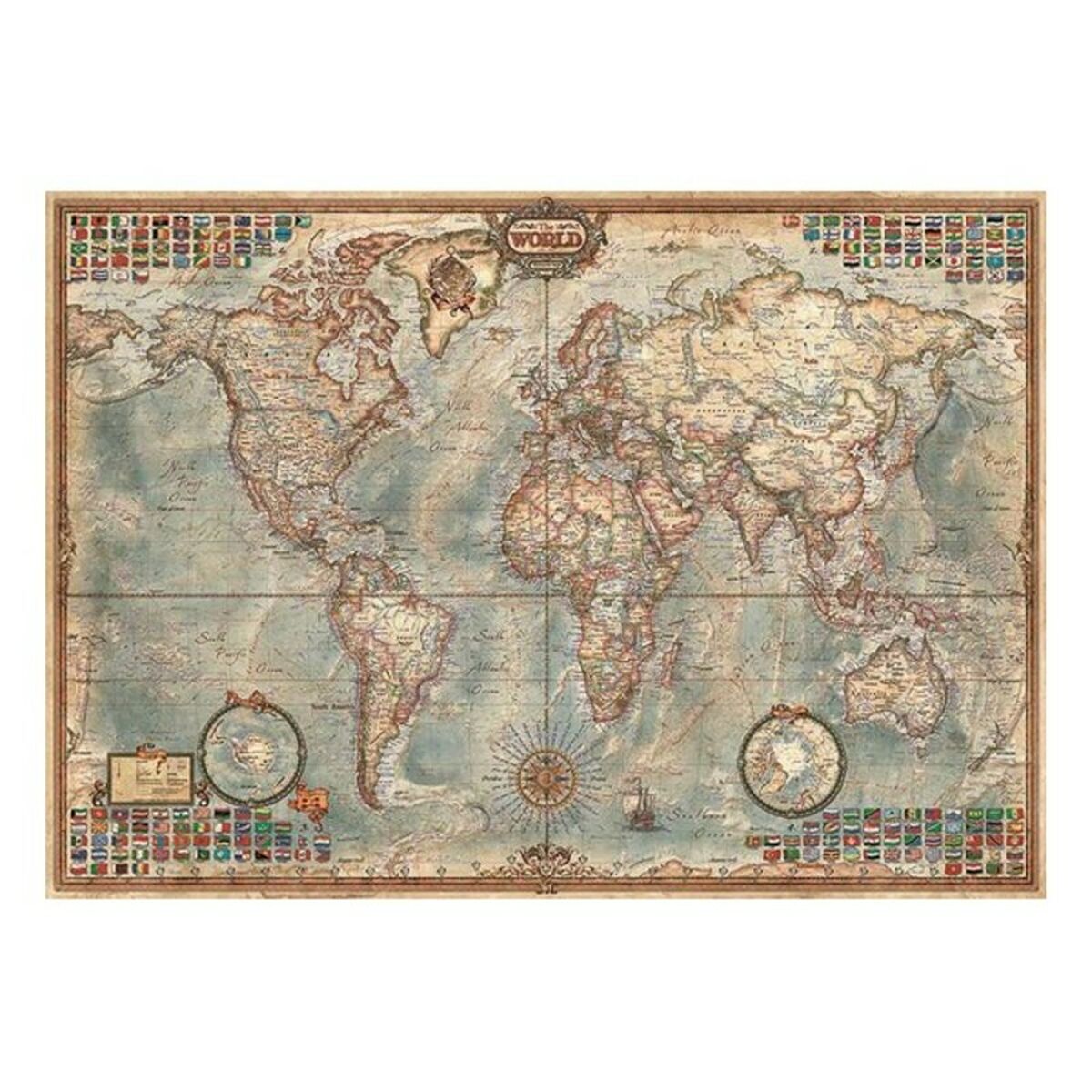 Puzzle The World Educa 16005 - Jucarii si jocuri, Puzzle-uri și puzzle-uri