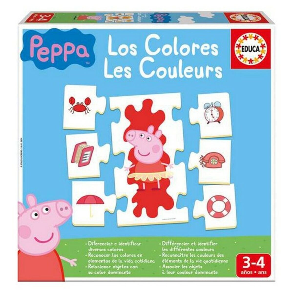 Joc Educativ Peppa Pig (ES-FR) - Bebelus, Jucăriile copilăriei timpurii