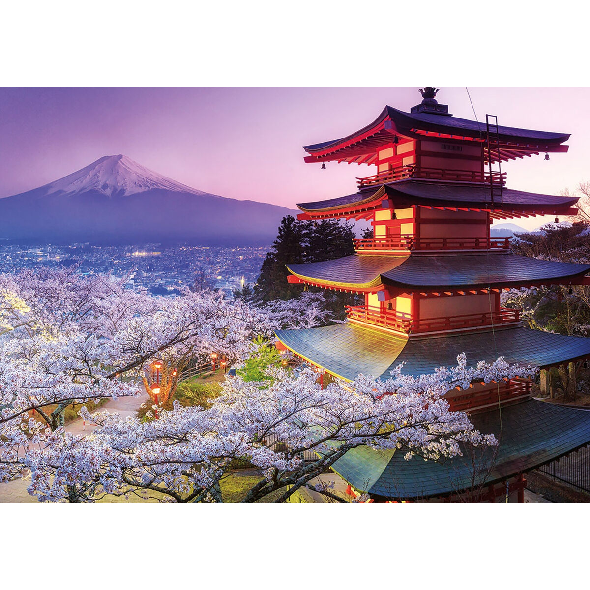 Puzzle Educa Mount Fuji Japan 16775 2000 Piese - Jucarii si jocuri, Puzzle-uri și puzzle-uri