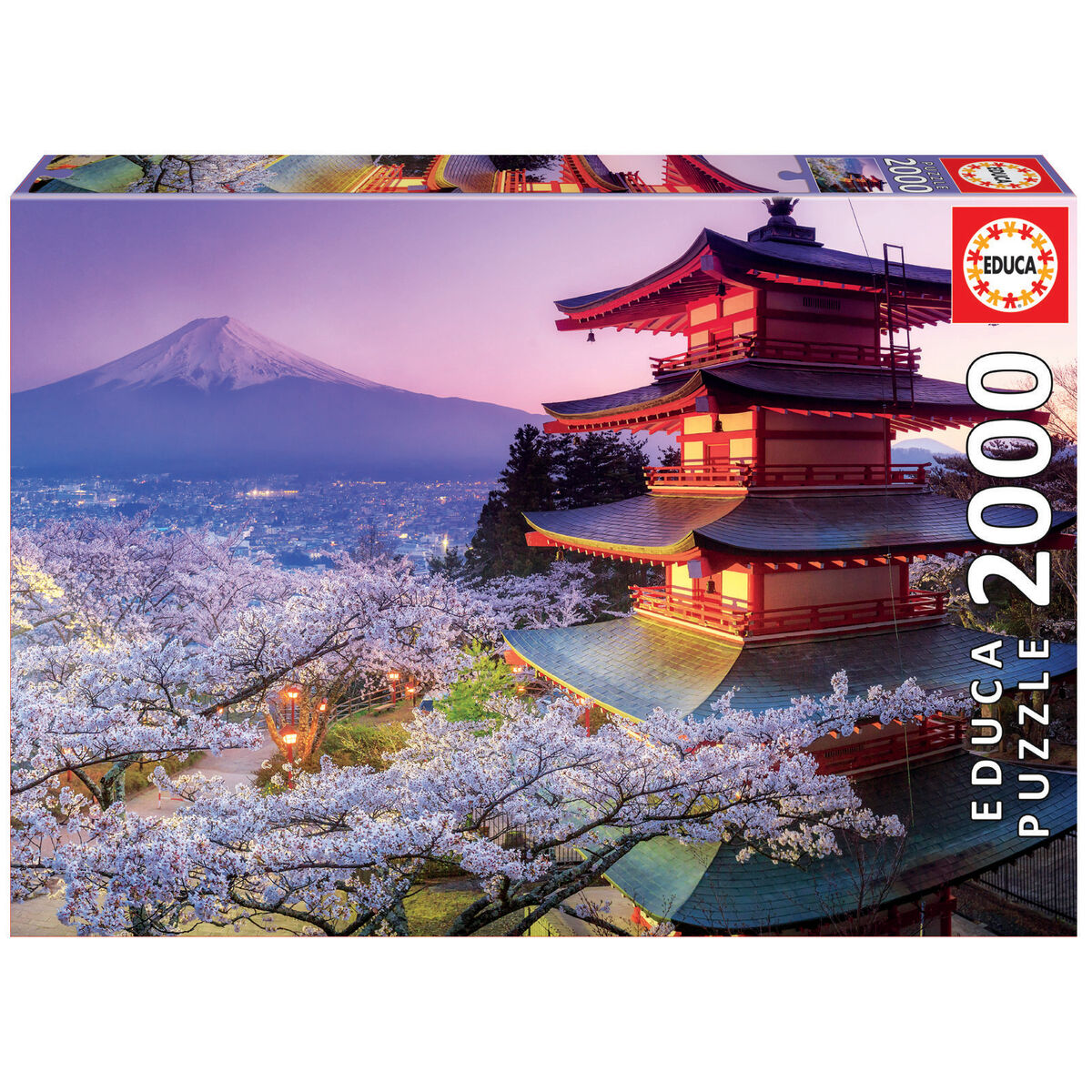 Puzzle Educa Mount Fuji Japan 16775 2000 Piese - Jucarii si jocuri, Puzzle-uri și puzzle-uri
