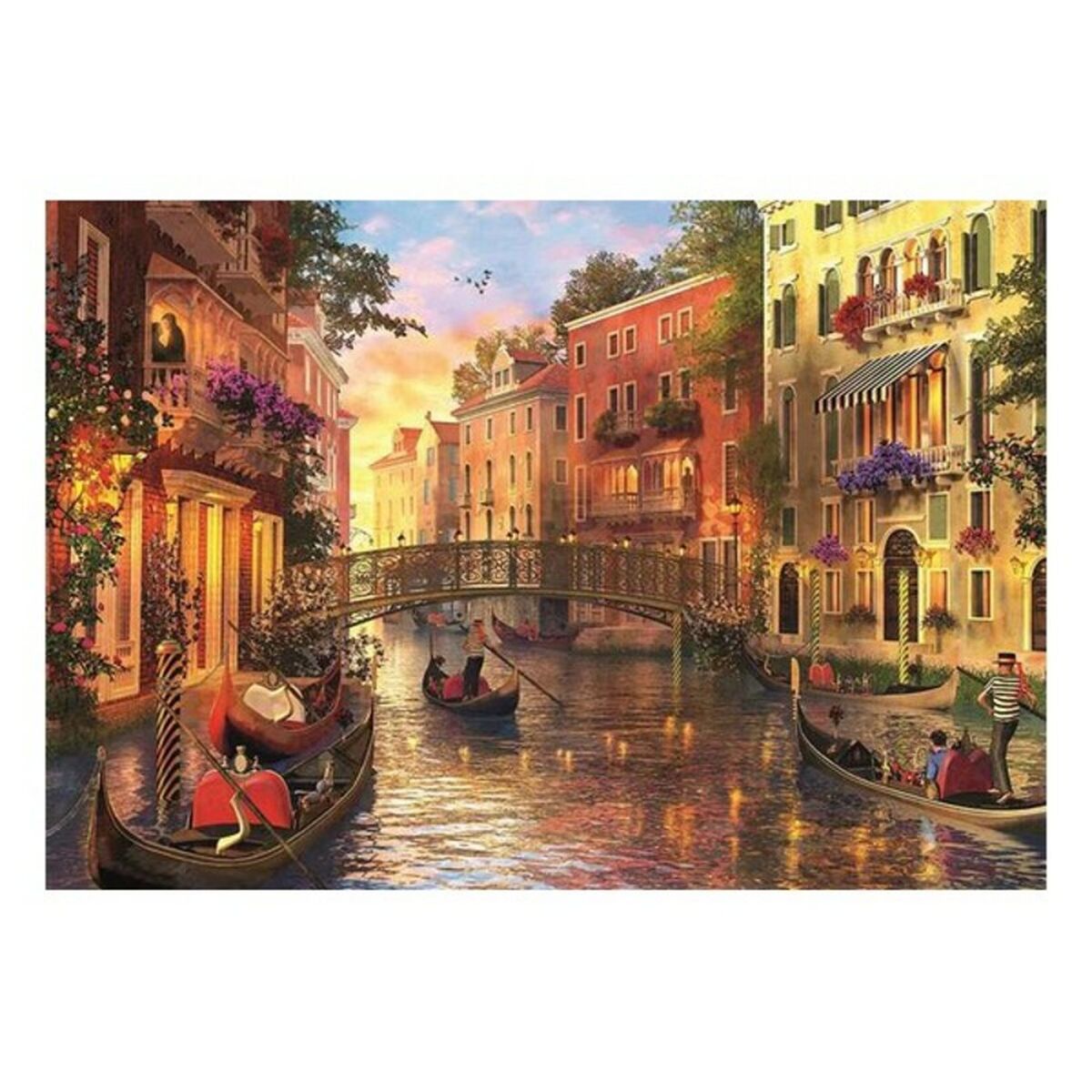 Puzzle Educa Sunset in Venezia (1500 pcs) - Jucarii si jocuri, Puzzle-uri și puzzle-uri
