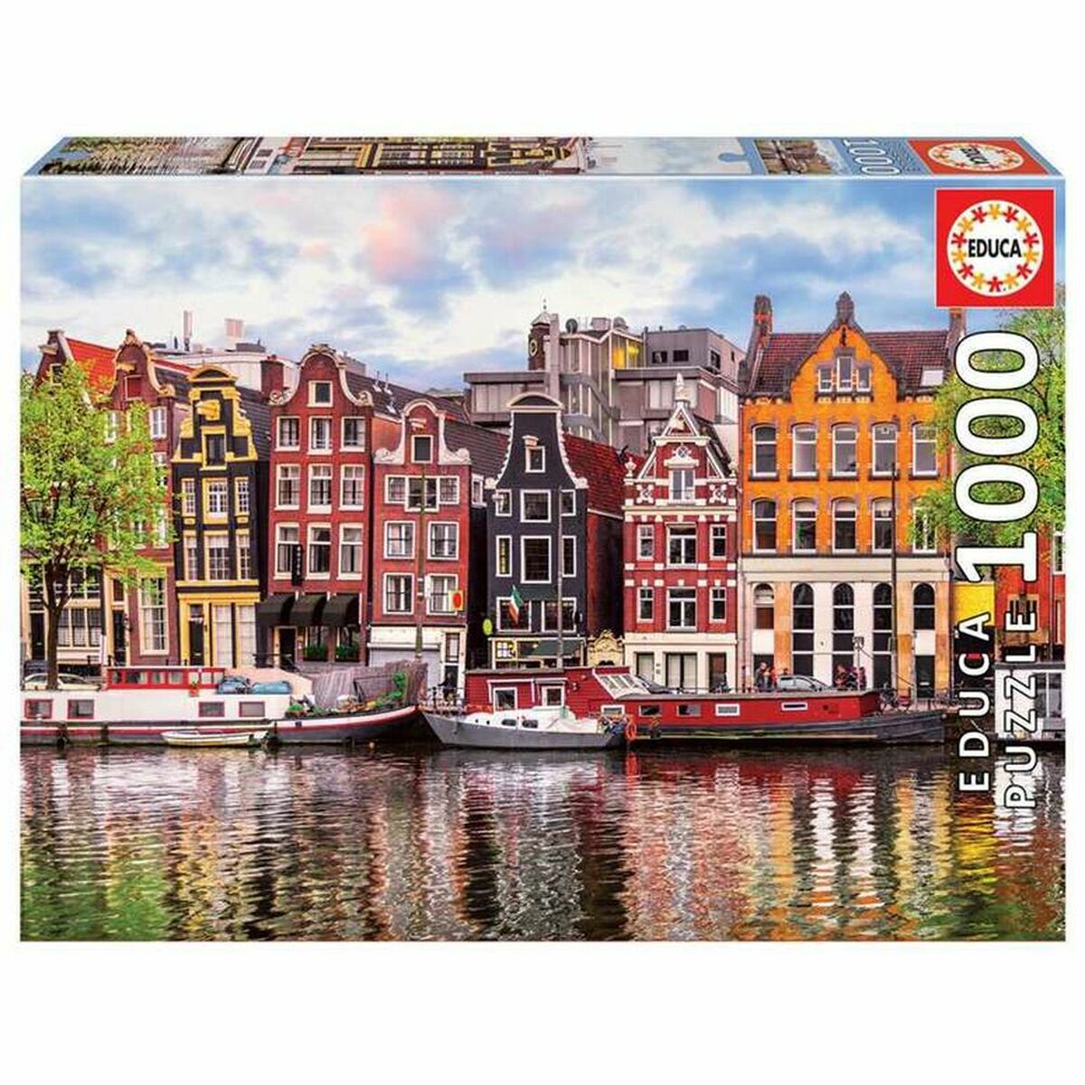 Puzzle Educa Amsterdam 1000 pcs - Jucarii si jocuri, Puzzle-uri și puzzle-uri