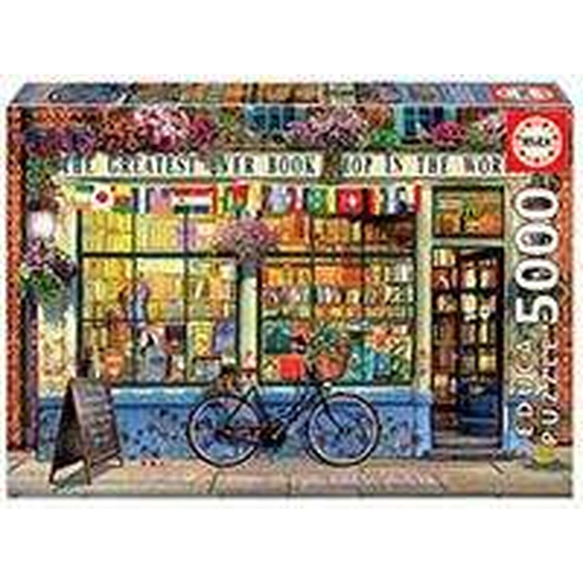 Puzzle Educa The Greatest Bookshop 5000 Piese - Jucarii si jocuri, Puzzle-uri și puzzle-uri