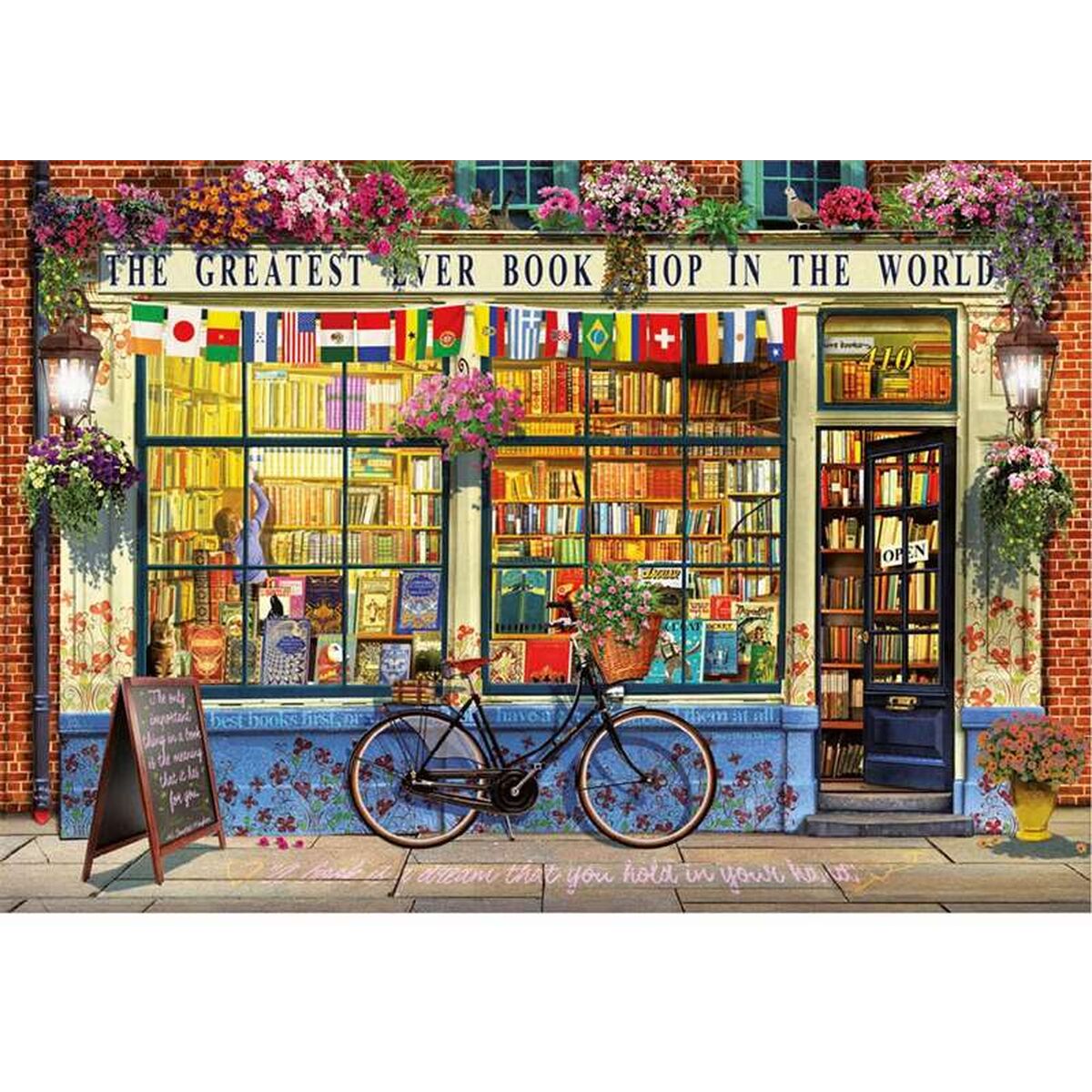 Puzzle Educa The Greatest Bookshop 5000 Piese - Jucarii si jocuri, Puzzle-uri și puzzle-uri