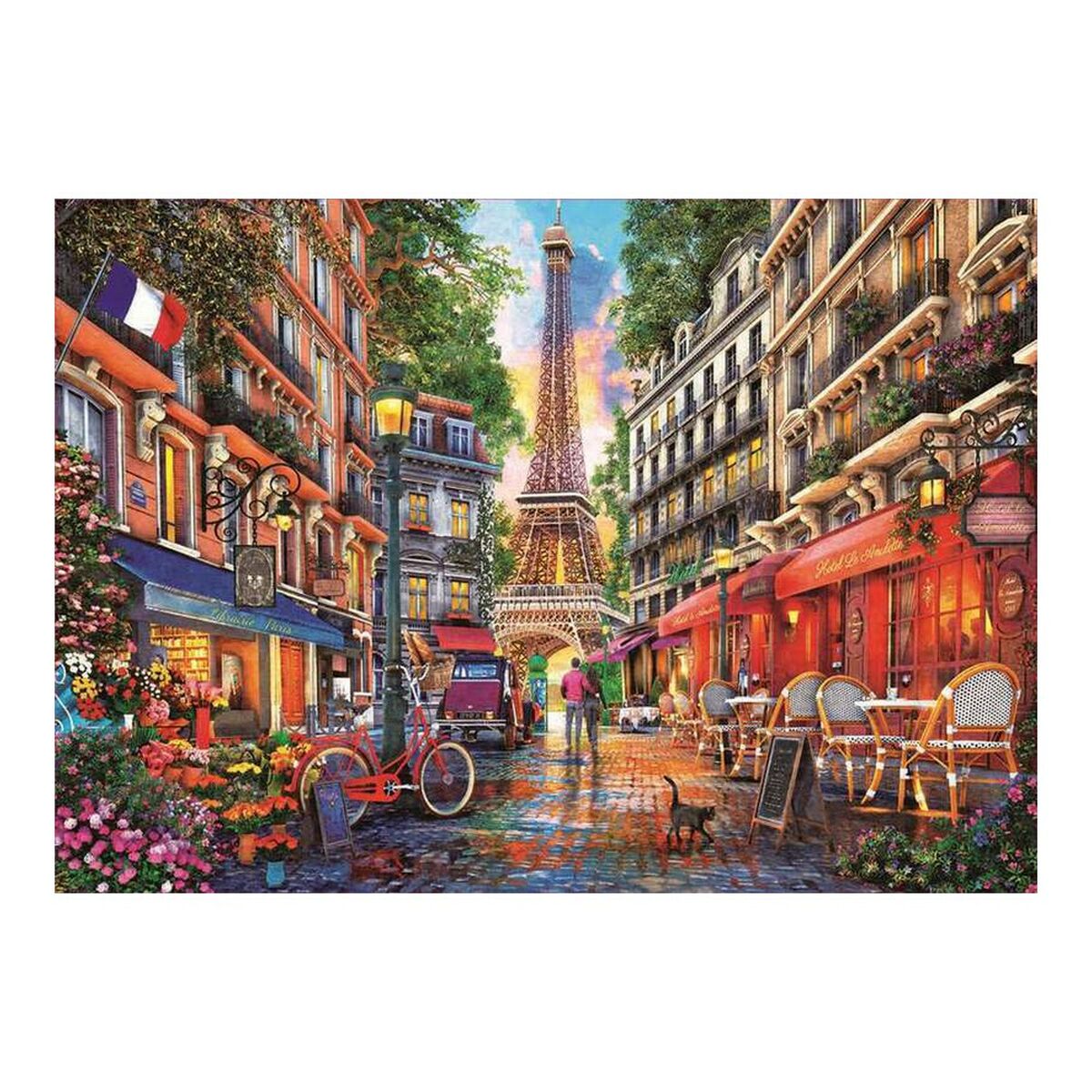 Puzzle Paris Dominic Davison Educa (1000 pcs) - Jucarii si jocuri, Puzzle-uri și puzzle-uri