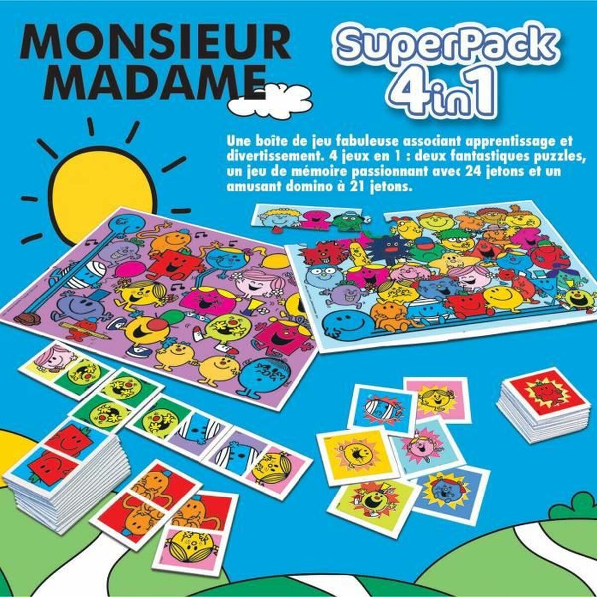 Joc Educativ Educa Monsieur Madame - Jucarii si jocuri, Jocuri și accesorii