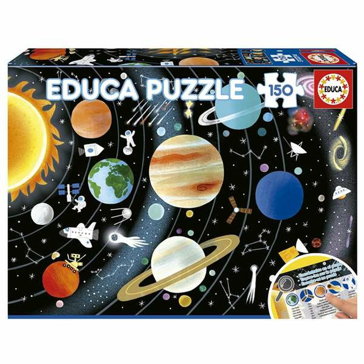 Puzzle Educa Planetariu 150 Piese - Jucarii si jocuri, Puzzle-uri și puzzle-uri