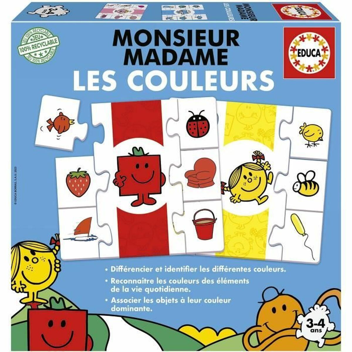 Joc Educativ Educa Mr. Men and Women - Jucarii si jocuri, Jocuri și accesorii