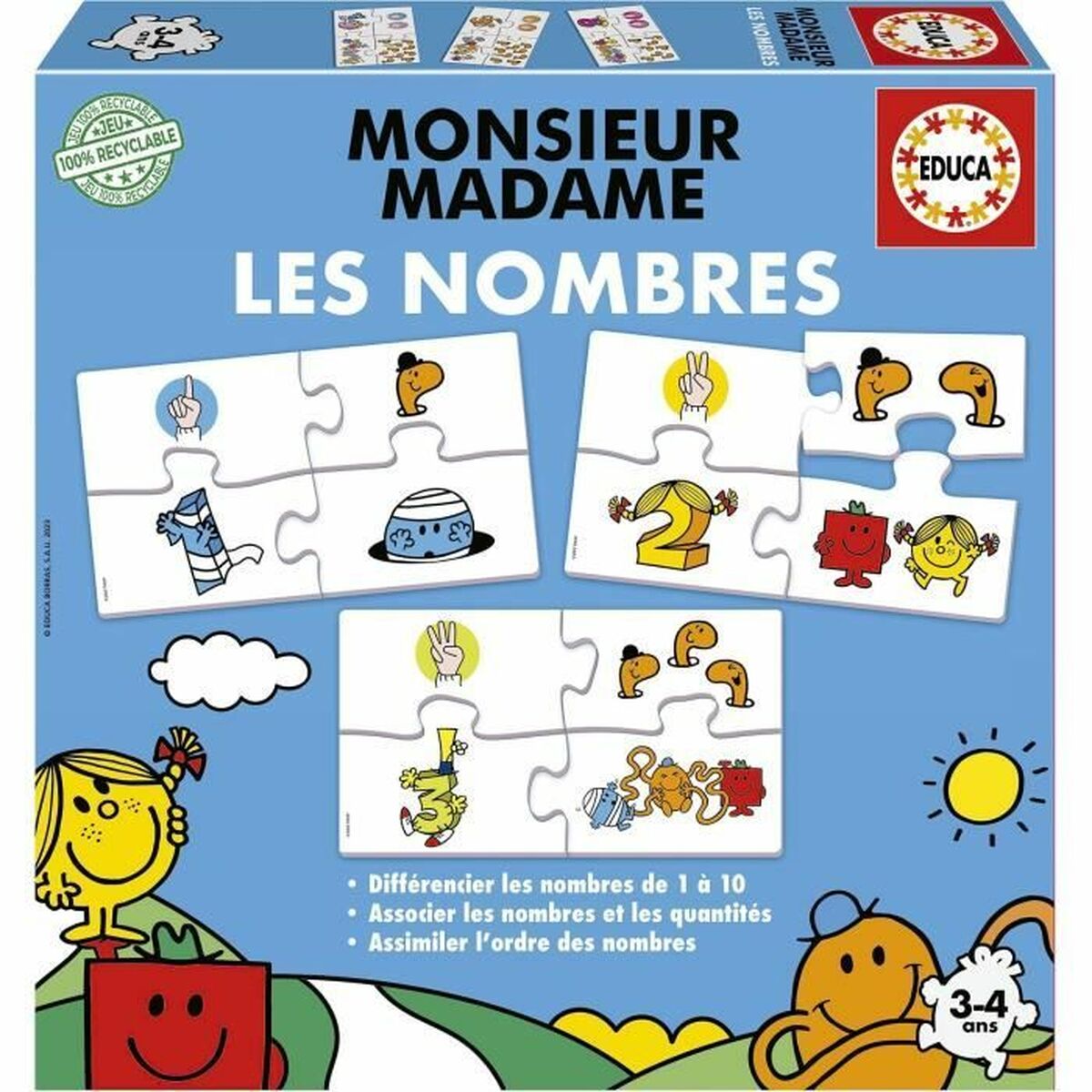 Joc Educativ Educa Mr. Men and Women - Jucarii si jocuri, Jocuri și accesorii