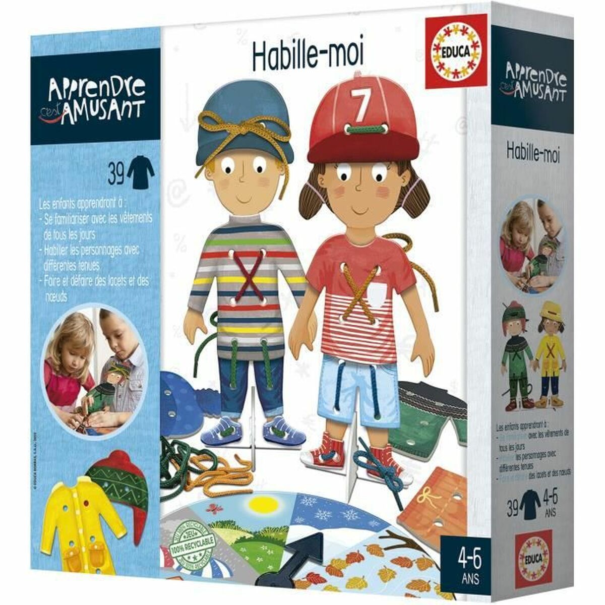 Joc Educativ Educa Habille-Moi (FR) - Jucarii si jocuri, Jocuri și accesorii