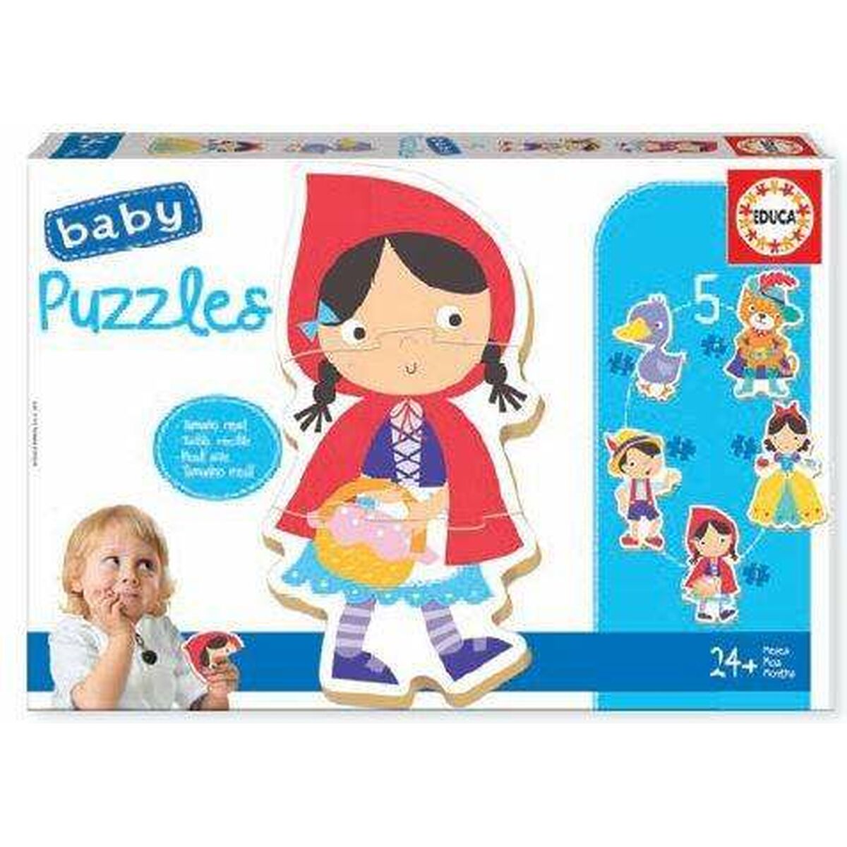 Puzzle pentru Copii Educa Folk Tales 5 Piese - Jucarii si jocuri, Puzzle-uri și puzzle-uri