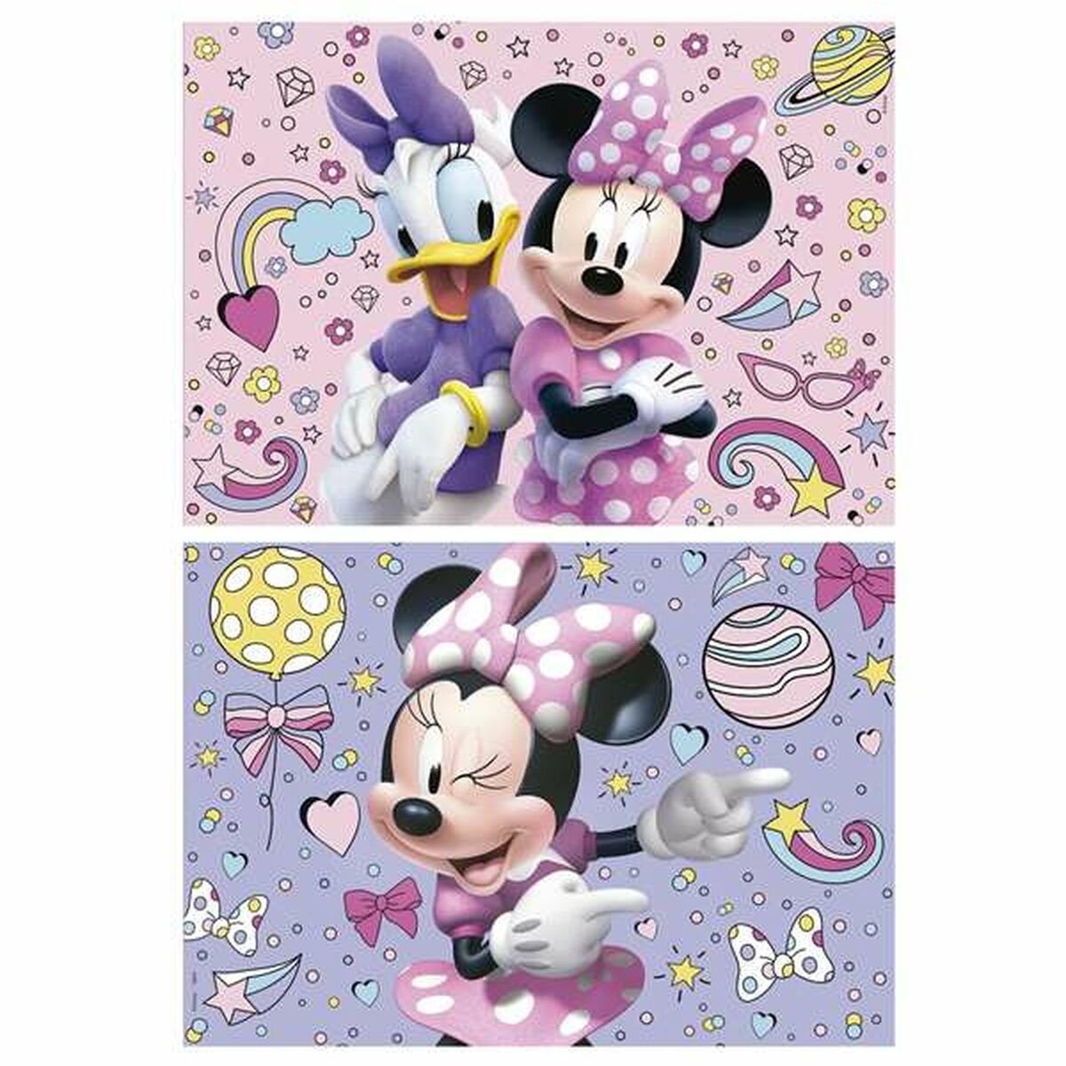 Set de 2 Puzzle-uri Educa Minnie Mouse 48 Piese - Jucarii si jocuri, Puzzle-uri și puzzle-uri