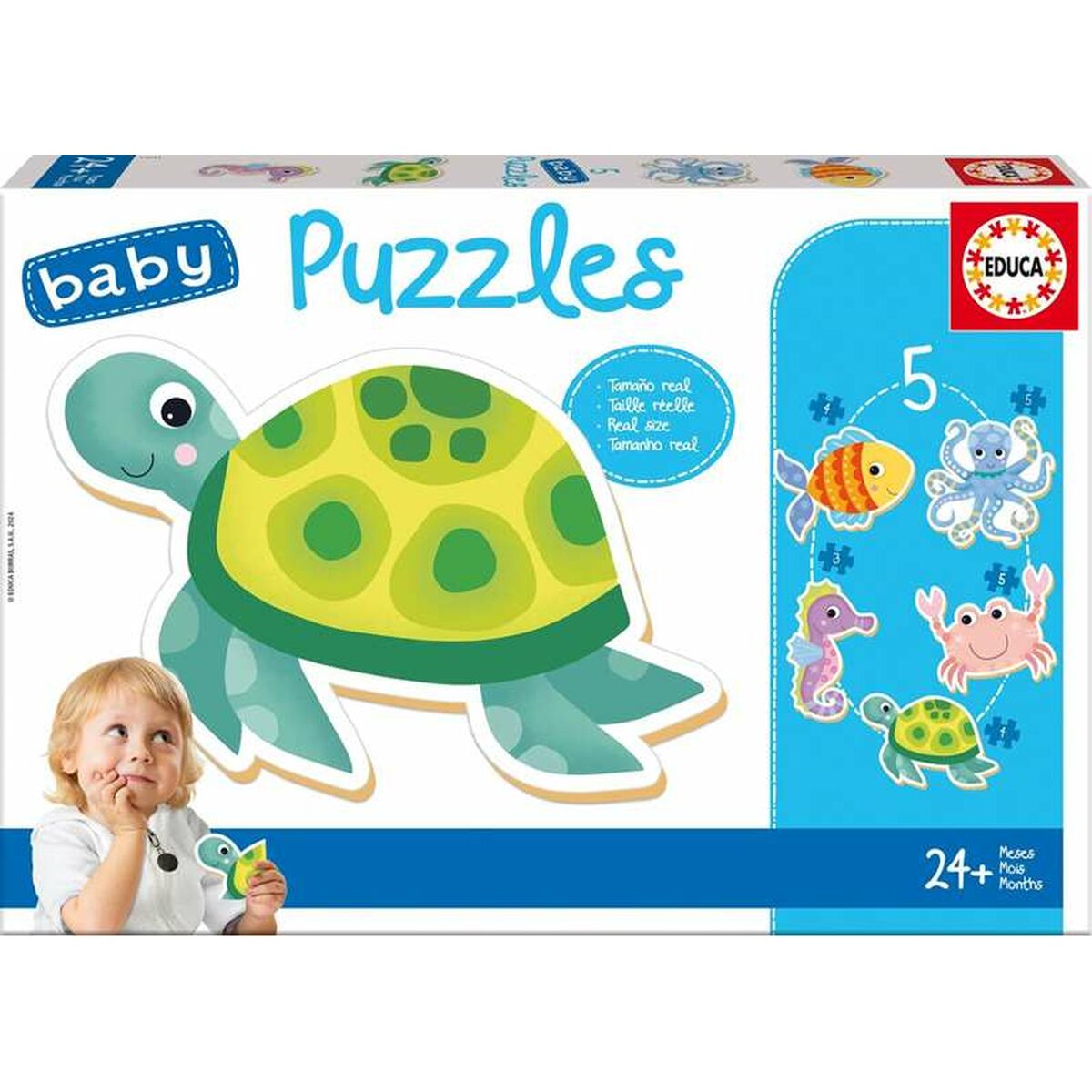Set de 5 Puzzle-uri Educa Infantil - Jucarii si jocuri, Puzzle-uri și puzzle-uri