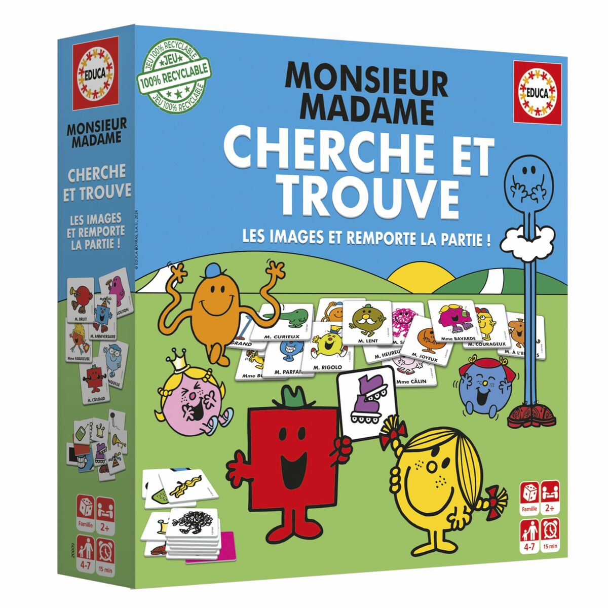 Joc Educativ Educa Mr. Men and Women - Jucarii si jocuri, Jocuri și accesorii