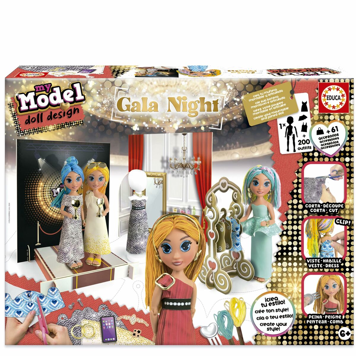 Studio de Modă Educa - Jucarii si jocuri, Activități creative