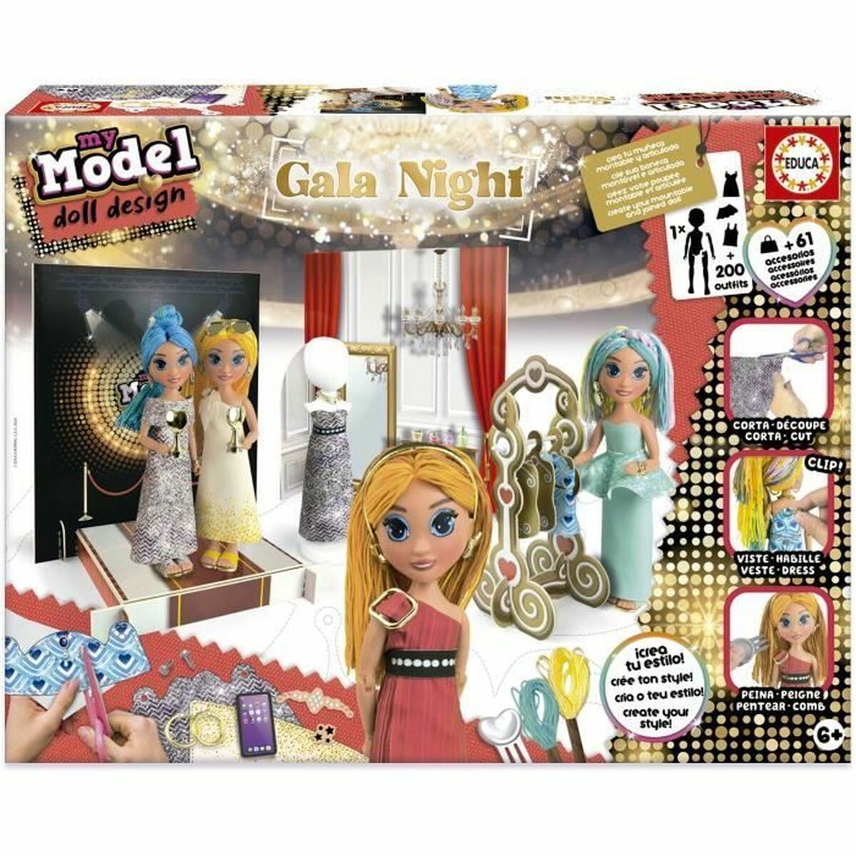 Studio de Modă Educa - Jucarii si jocuri, Activități creative