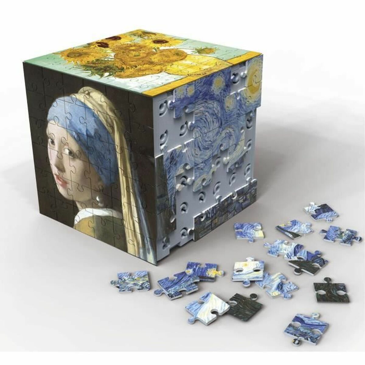 Puzzle Educa Arte en Cubo 36 Piese 216 Piese (6 Unități) - Jucarii si jocuri, Puzzle-uri și puzzle-uri