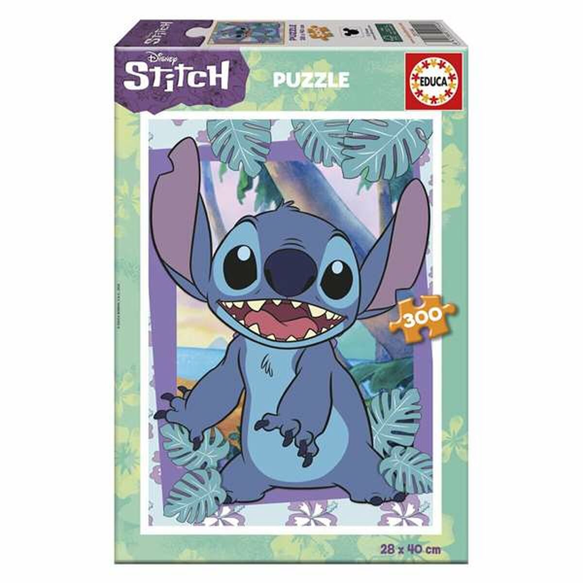 Puzzle Educa Stitch 300 Piese - Jucarii si jocuri, Puzzle-uri și puzzle-uri