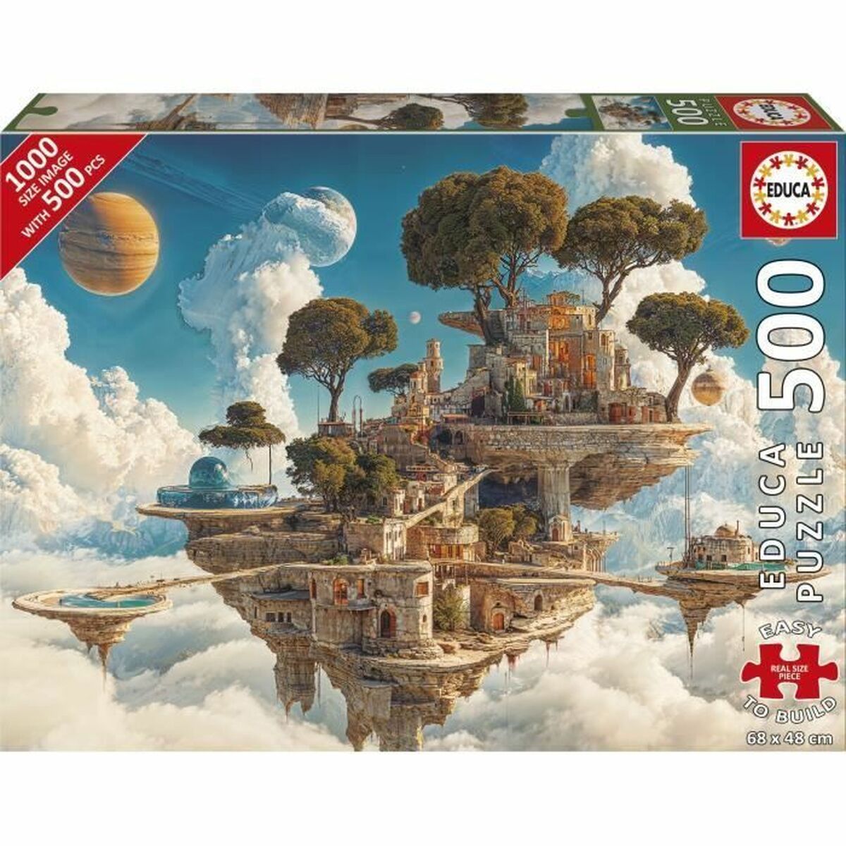 Puzzle Educa Reino de las Nubes 500 Piese - Jucarii si jocuri, Puzzle-uri și puzzle-uri