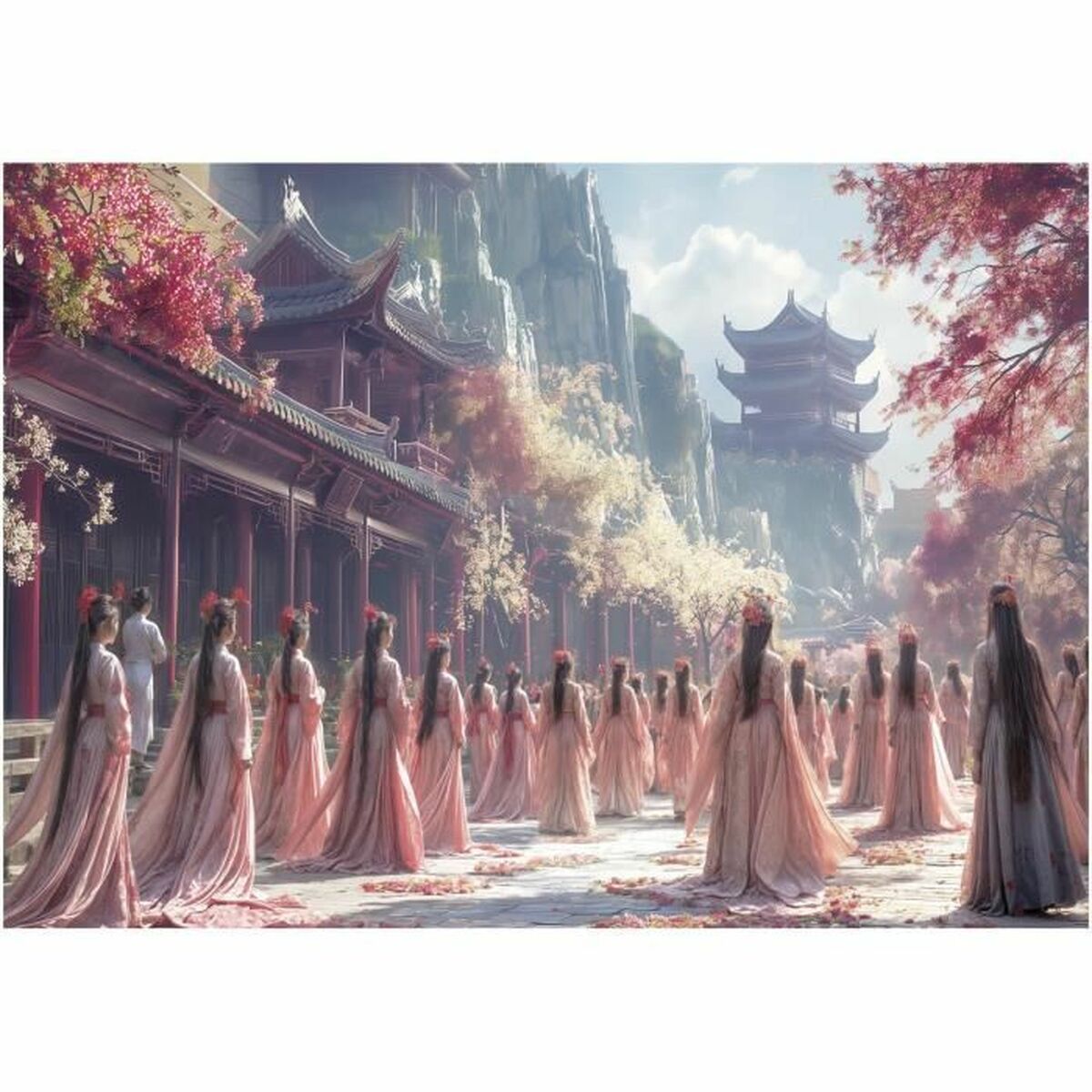 Puzzle Educa 20244 Geishas 1000 Piese - Jucarii si jocuri, Puzzle-uri și puzzle-uri