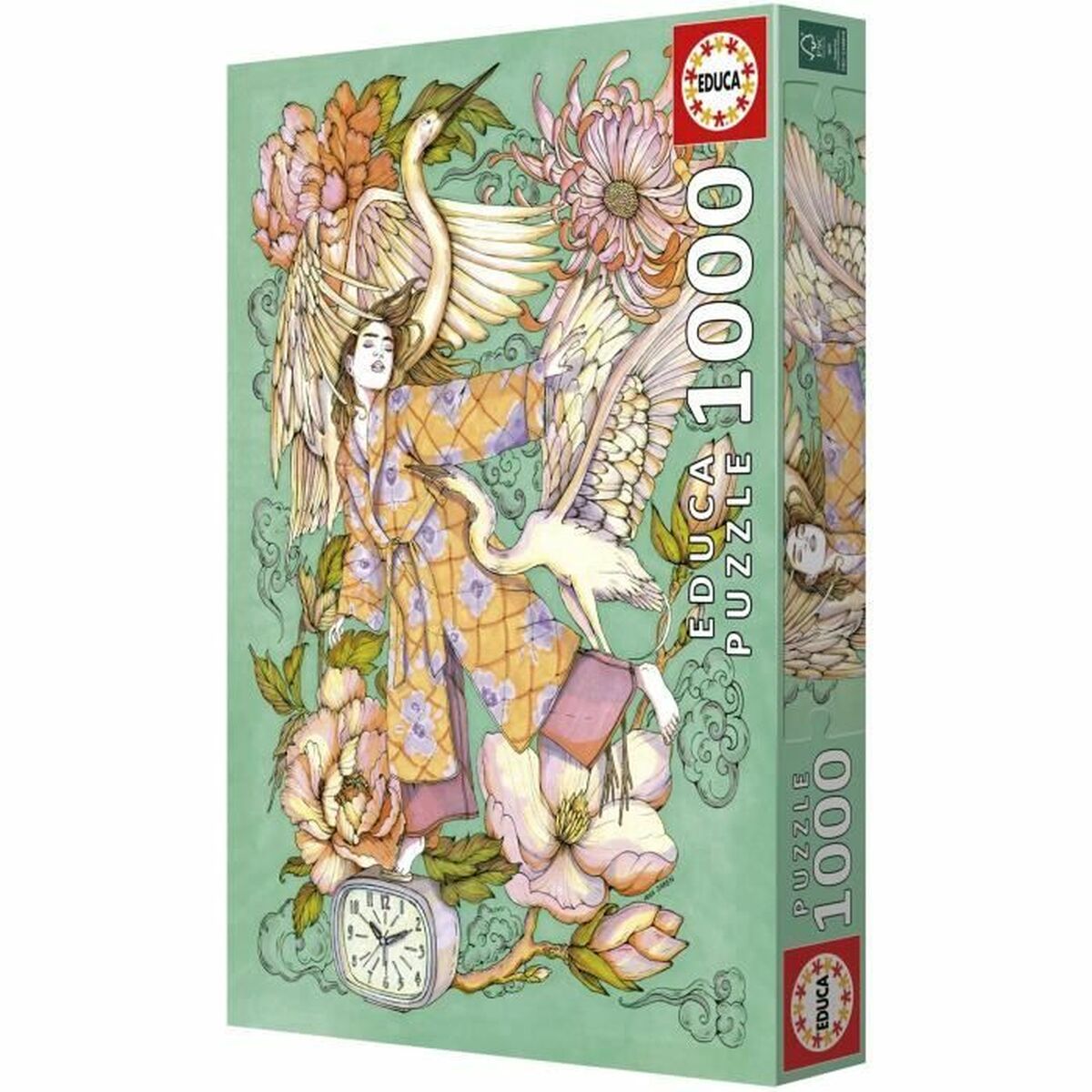 Puzzle Educa Despertador, Ana Jarén 1000 Piese - Jucarii si jocuri, Puzzle-uri și puzzle-uri