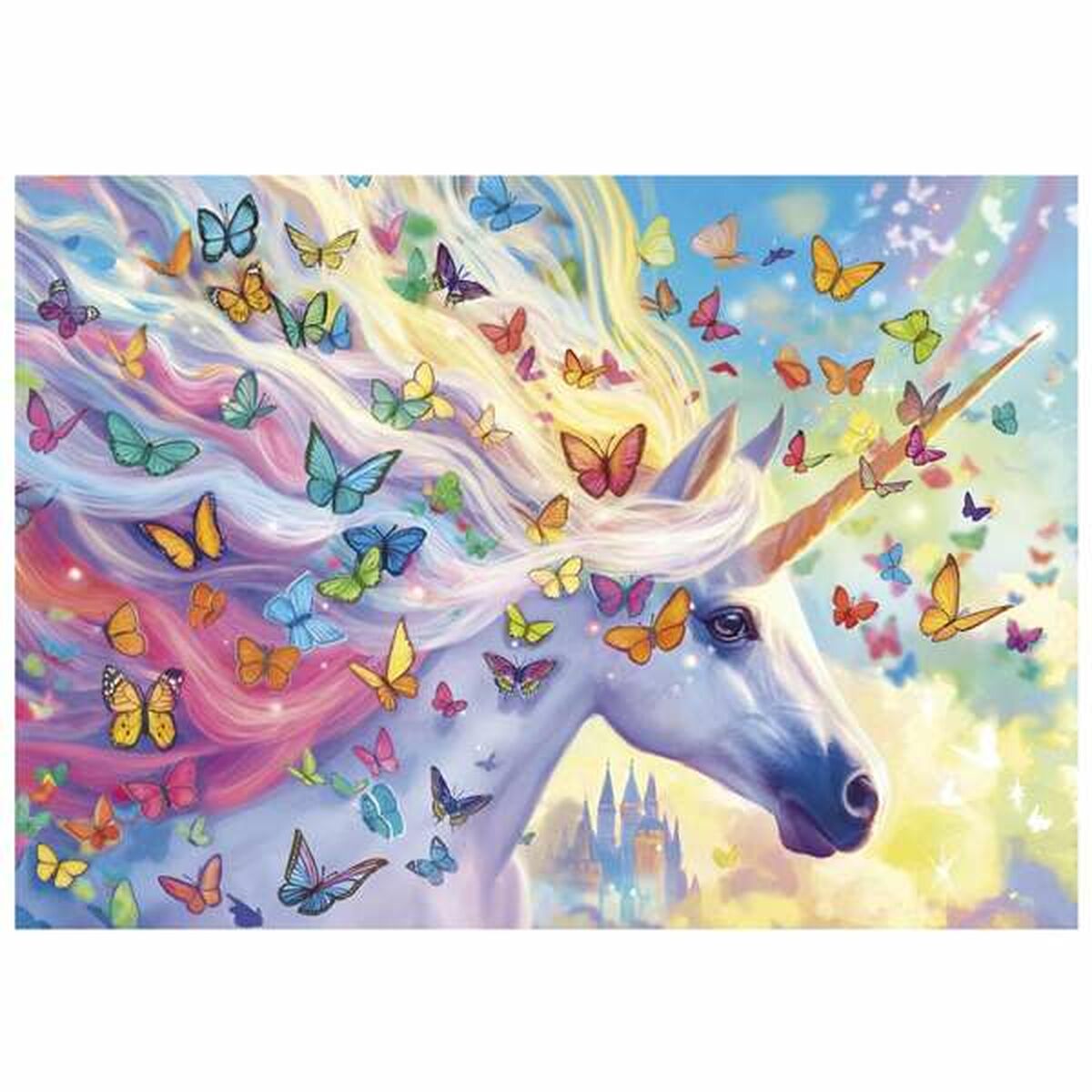 Puzzle Educa Rainbow Unicorn - Jucarii si jocuri, Puzzle-uri și puzzle-uri