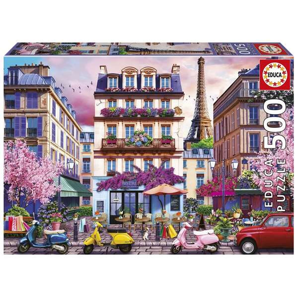 Puzzle Educa Paris 500 Piese - Jucarii si jocuri, Puzzle-uri și puzzle-uri