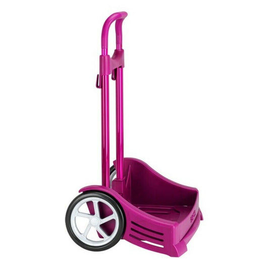 Cărucior rucsac Safta SF-641078-205 Fucsia 40 x 85 x 28 cm - Birou și papetărie, Material școlar și educațional