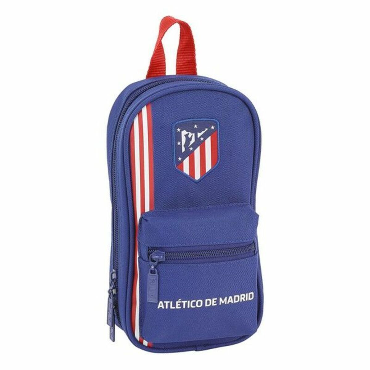 Cutie pentru creioane Atlético Madrid In blue Bleumarin 12 x 23 x 5 cm (33 Piese) - Birou și papetărie, Material școlar și educațional