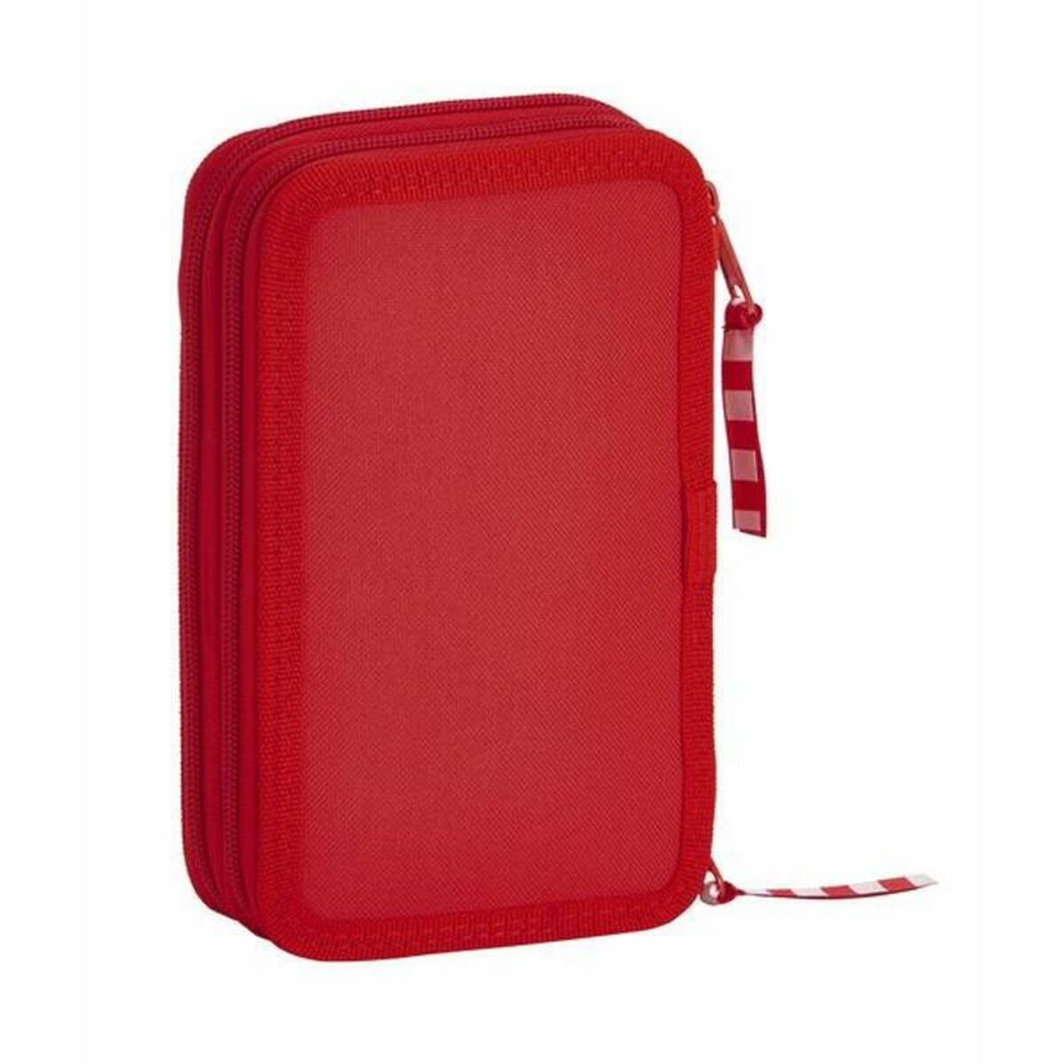 Creion dublu Real Sporting de Gijón Roșu 12.5 x 19.5 x 4 cm (28 Piese) - Birou și papetărie, Material școlar și educațional