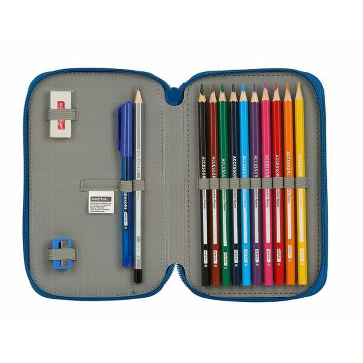 Creion dublu BlackFit8 M854 Albastru închis 12.5 x 19.5 x 4 cm (28 Piese) - Birou și papetărie, Material școlar și educațional