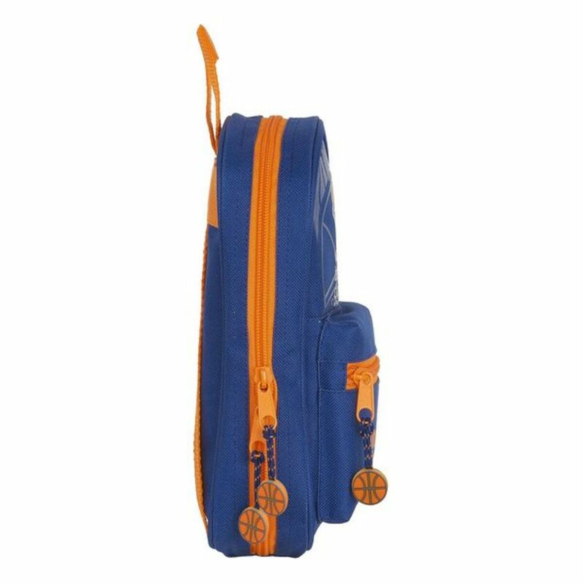 Cutie pentru creioane Valencia Basket M747 Albastru Portocaliu 12 x 23 x 5 cm (33 Piese) - Birou și papetărie, Material școlar și educațional