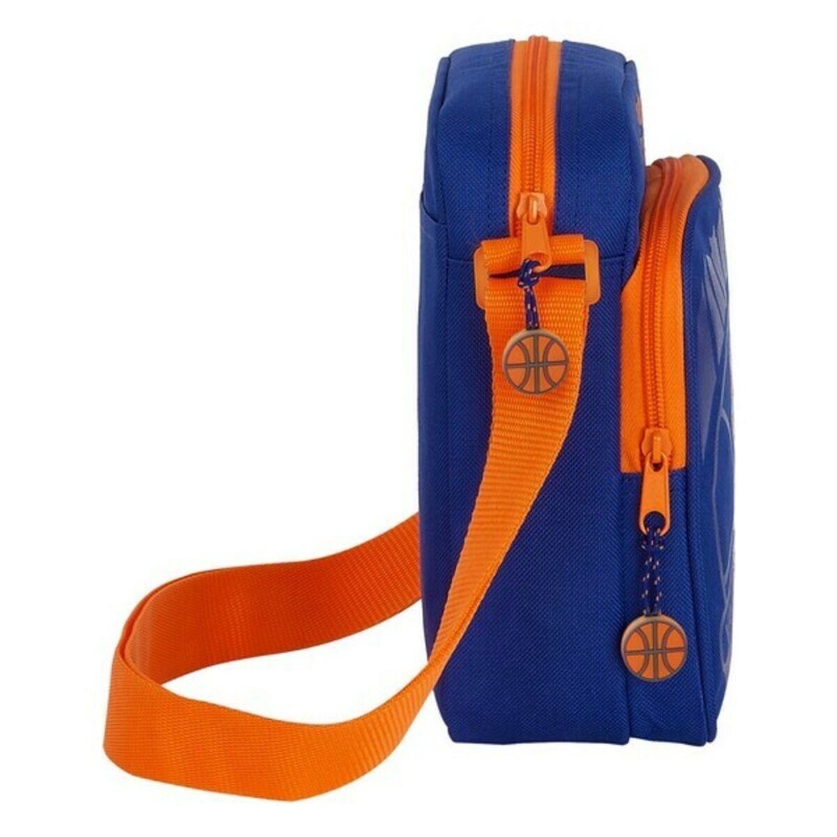 Geantă de Umăr Valencia Basket Albastru Portocaliu (16 x 22 x 6 cm) - Bagaje, Genți de mână