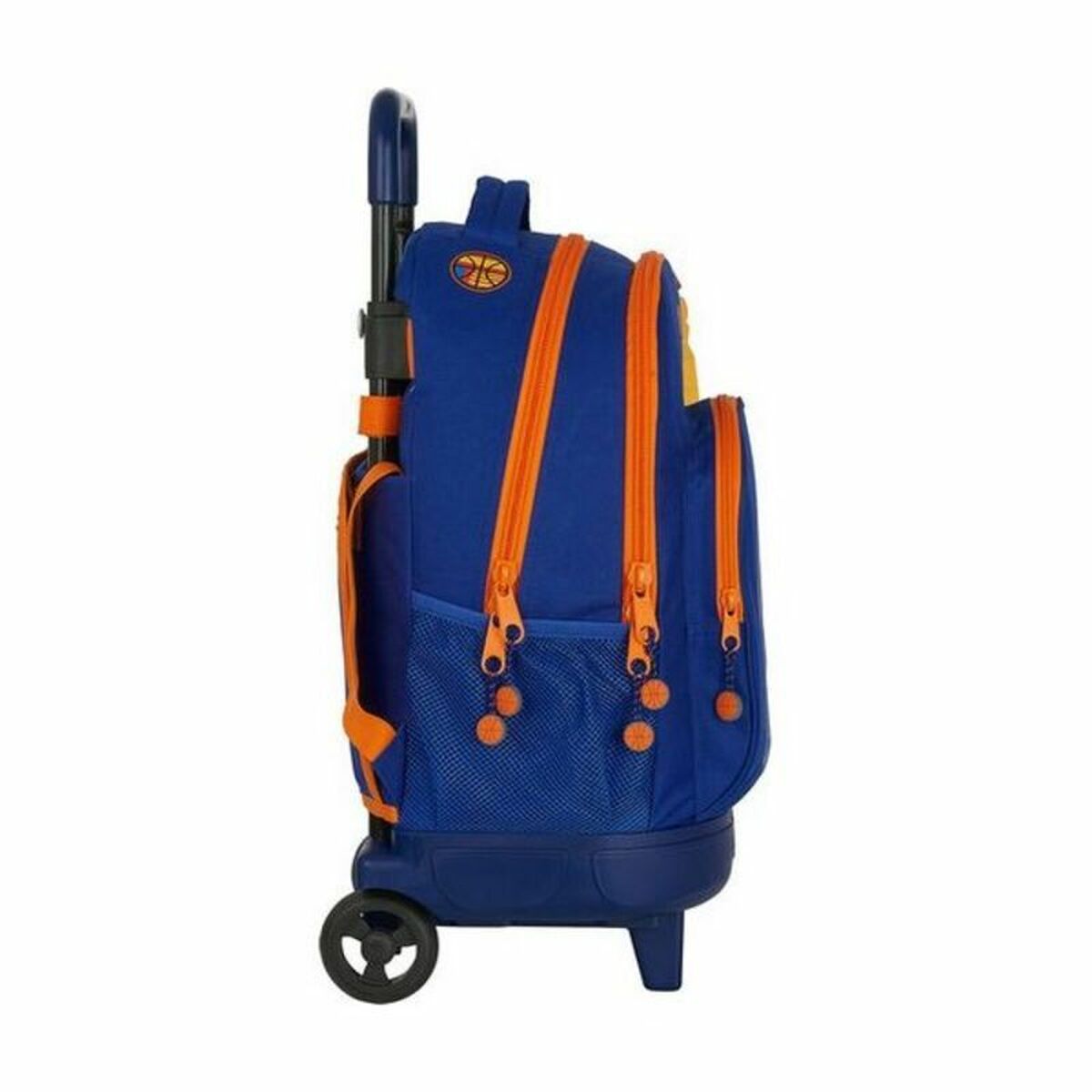Ghiozdan cu Roți Compact Valencia Basket M918 Albastru Portocaliu (33 x 45 x 22 cm) - Birou și papetărie, Material școlar și educațional