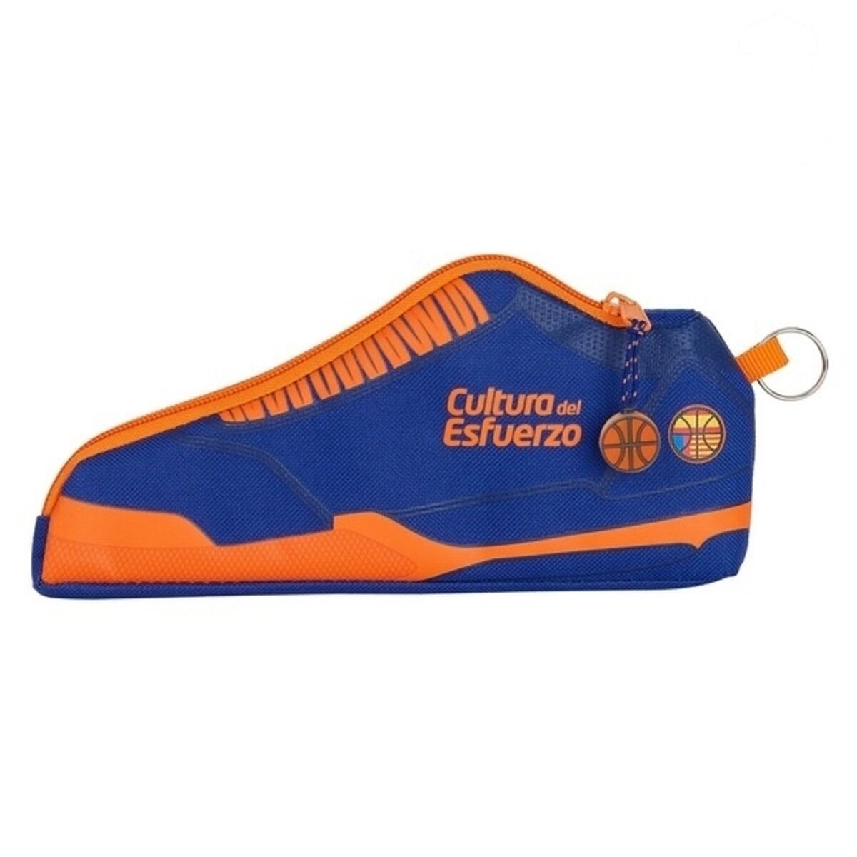 Geantă Universală Valencia Basket M584 Albastru Portocaliu (24 x 10 x 2 cm) - Birou și papetărie, Material școlar și educațional