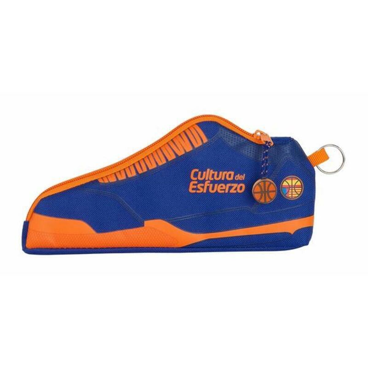 Geantă Universală Valencia Basket M584 Albastru Portocaliu (24 x 10 x 2 cm) - Birou și papetărie, Material școlar și educațional