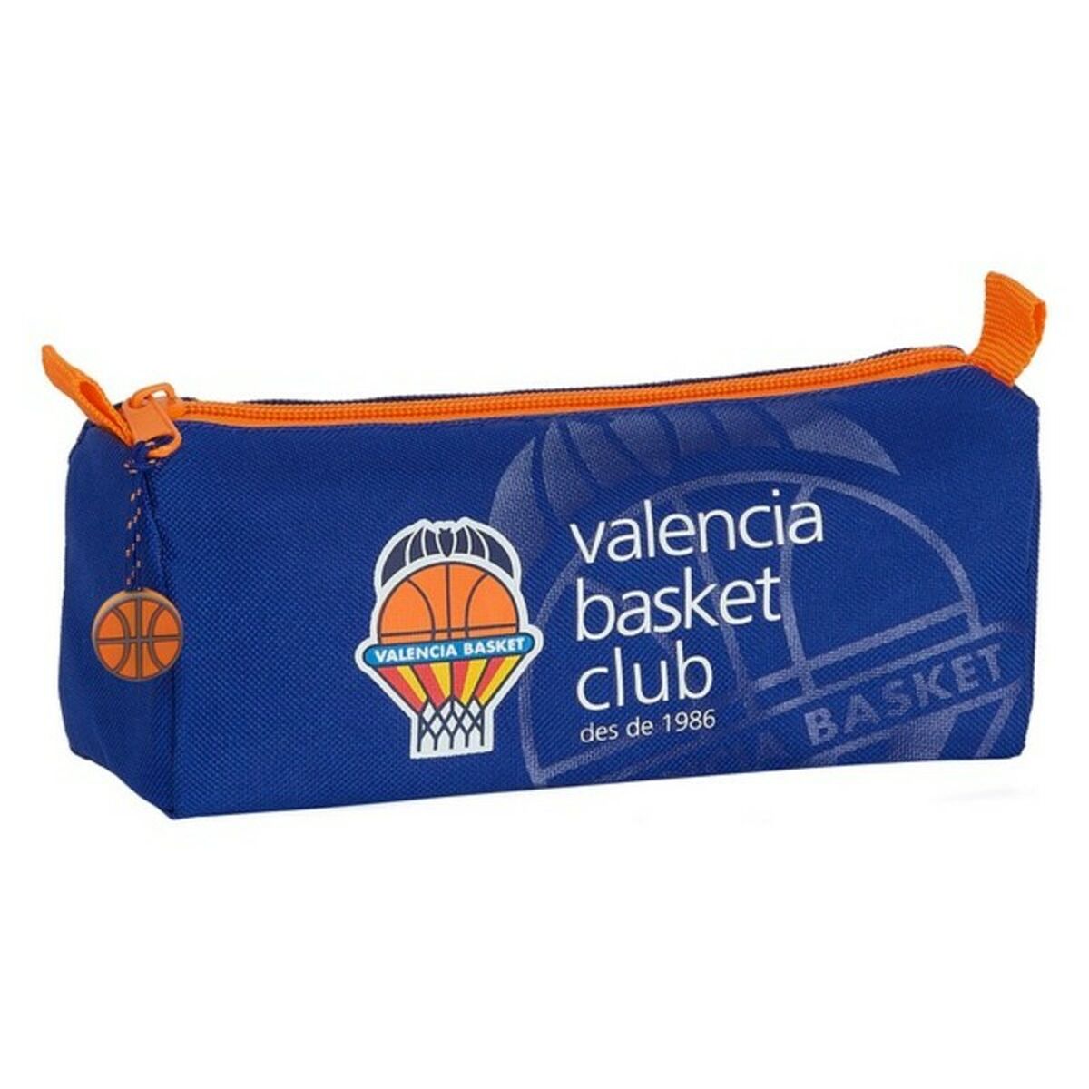 Geantă Universală Valencia Basket M742 Albastru Portocaliu (21 x 8 x 7 cm) - Birou și papetărie, Material școlar și educațional