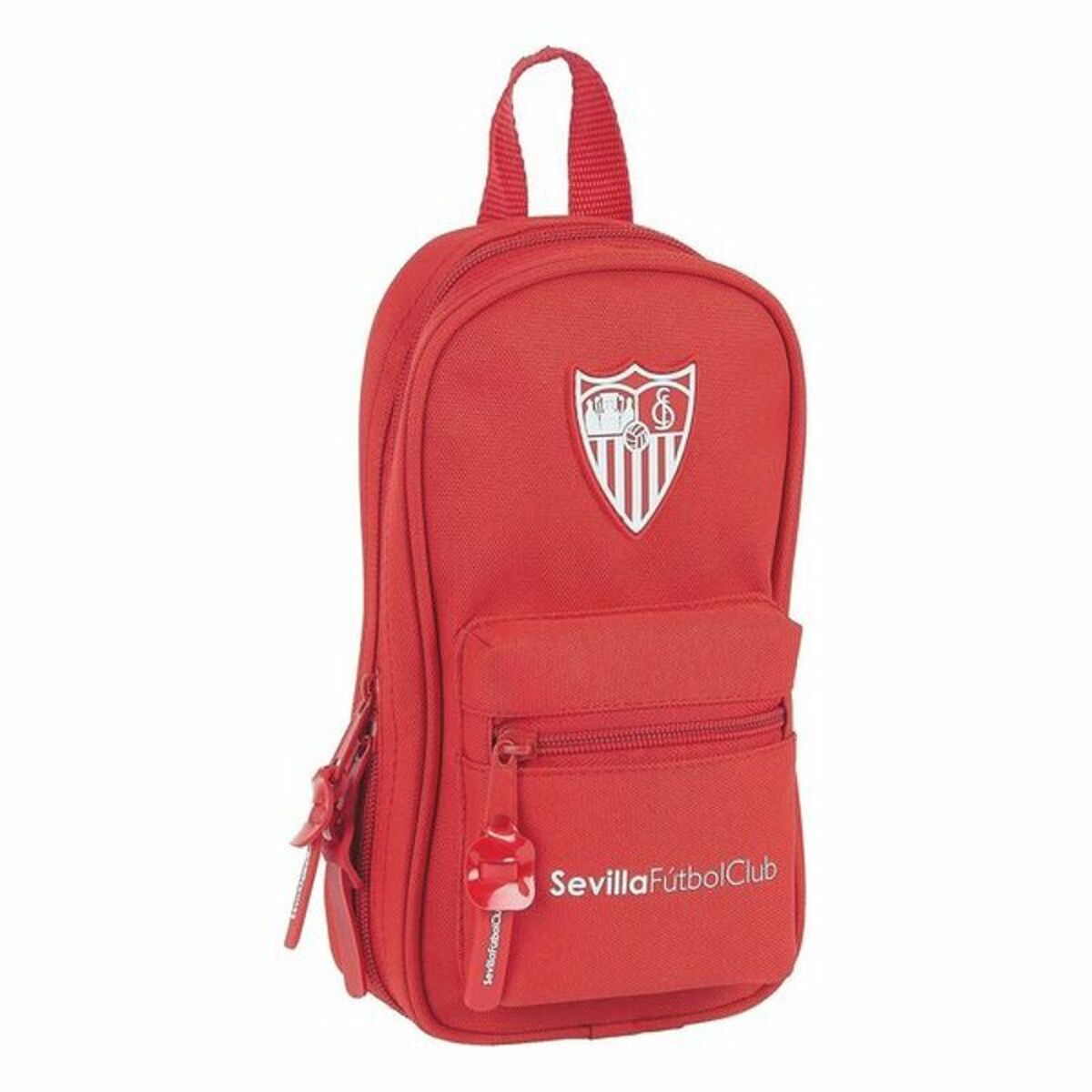 Cutie pentru creioane Sevilla Fútbol Club M747 Roșu 12 x 23 x 5 cm (33 Piese) - Birou și papetărie, Material școlar și educațional