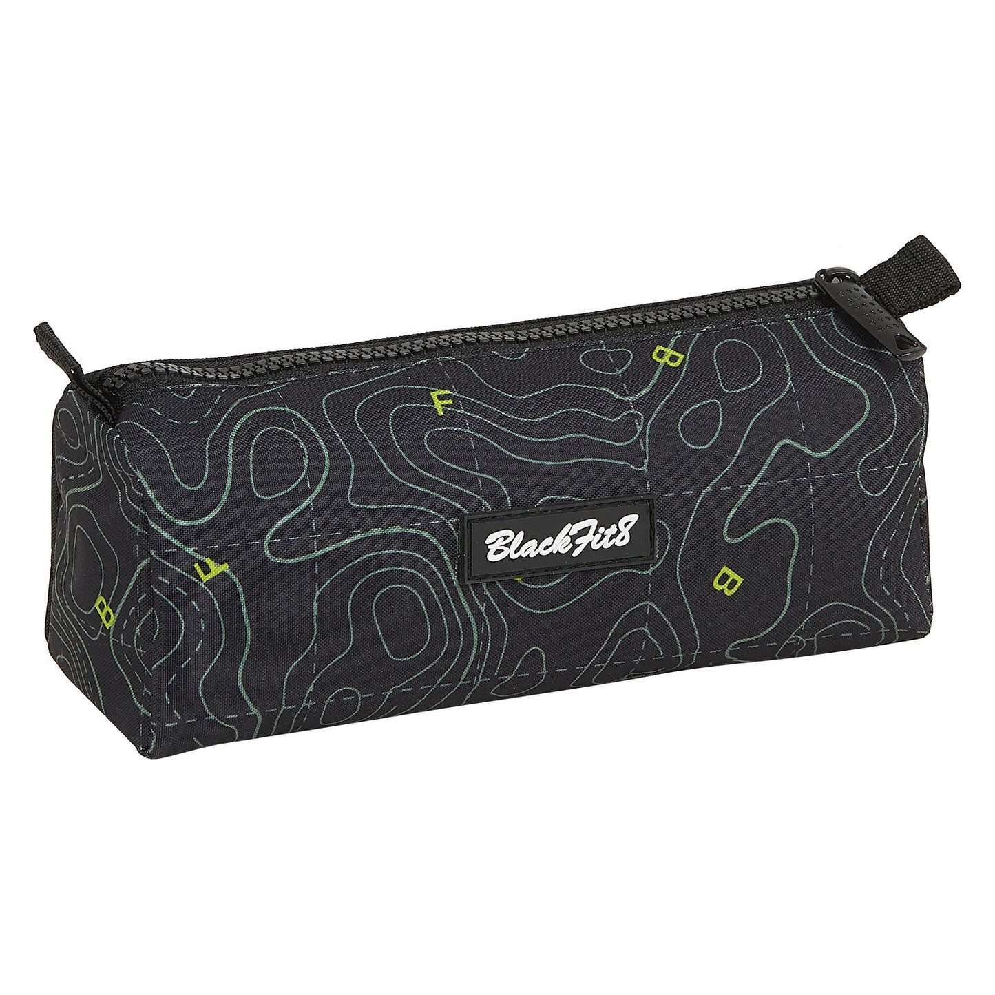 Carcasă Topografhy BlackFit8 842142742 Negru Verde (21 x 8 x 7 cm) - Birou și papetărie, Material școlar și educațional