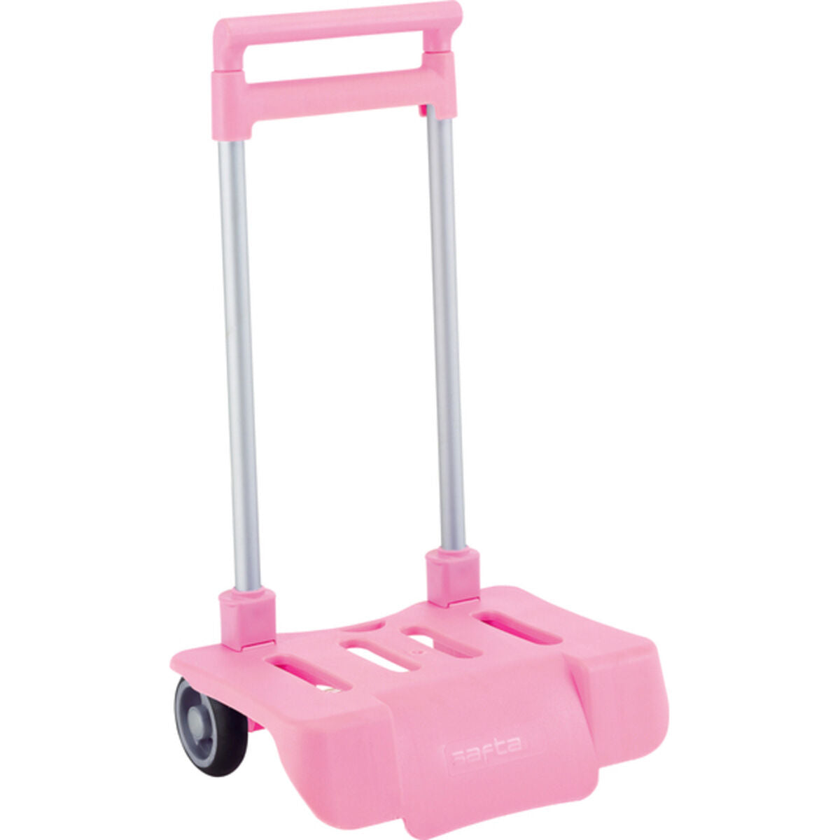 Troler Pliabil pentru Ghiozdan Safta Roz 30 x 85 x 23 cm - Birou și papetărie, Material școlar și educațional