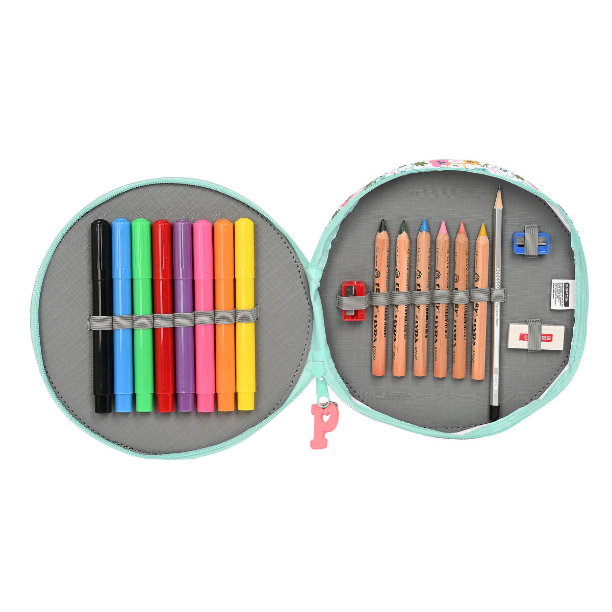 Penar Peppa Pig Cosy corner Rotund Albastru deschis (18 Piese) - Birou și papetărie, Material școlar și educațional