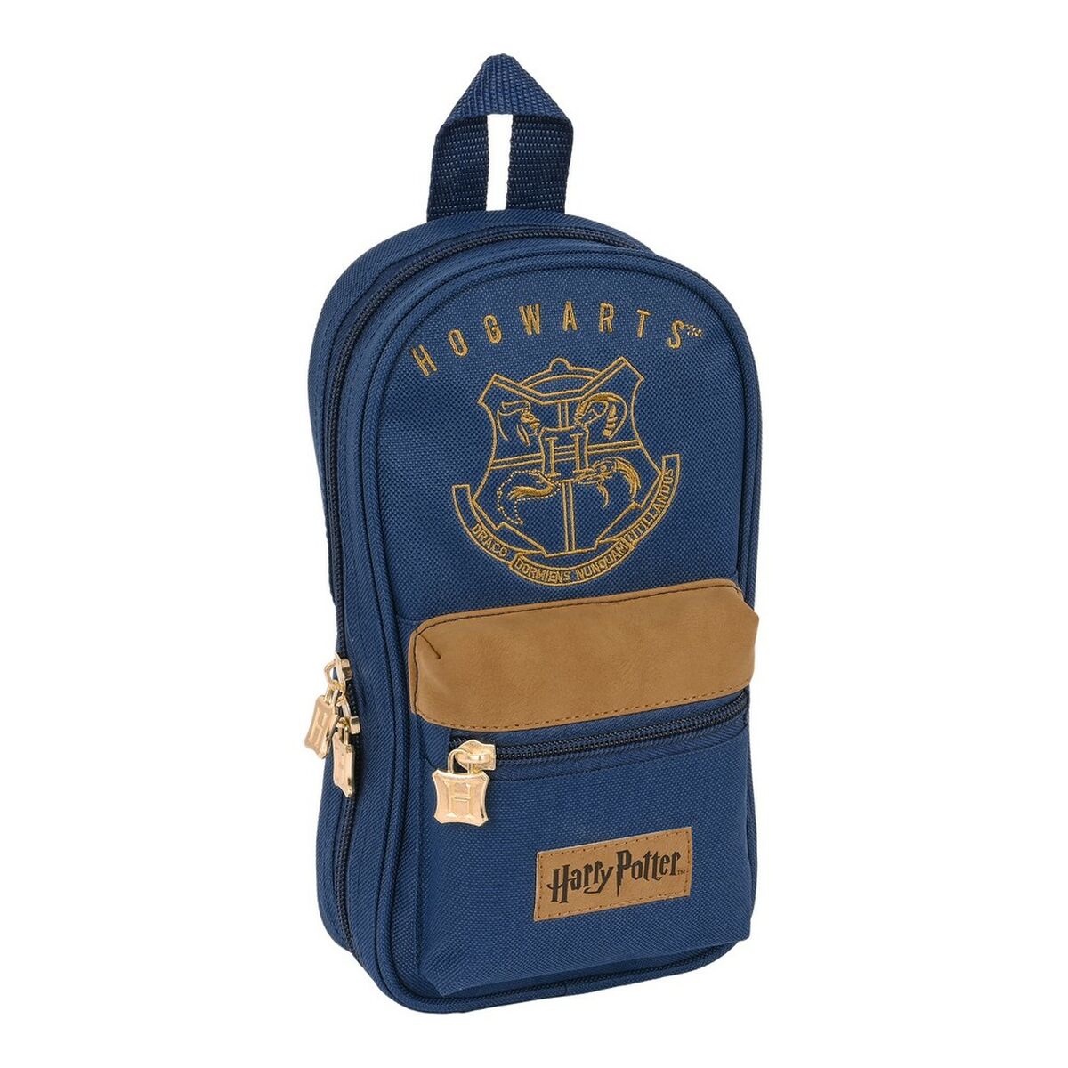 Cutie pentru creioane Harry Potter Magical Maro Bleumarin (12 x 23 x 5 cm) (33 Piese) - Birou și papetărie, Material școlar și educațional