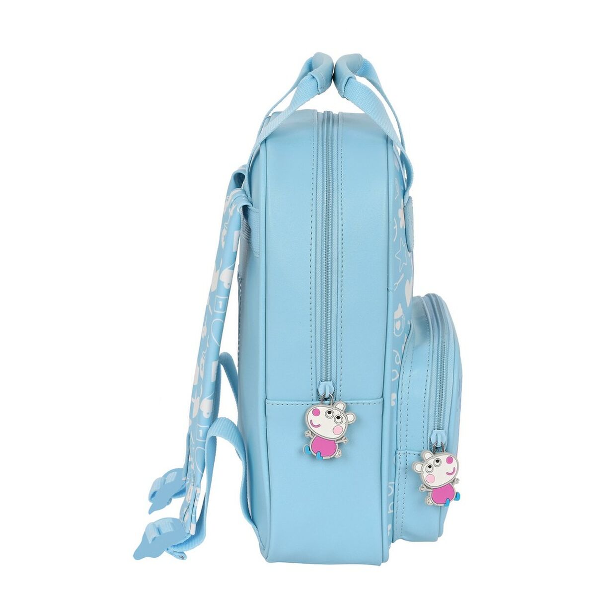 Rucsac pentru Copii Peppa Pig Baby Albastru deschis (20 x 28 x 8 cm) - Birou și papetărie, Material școlar și educațional
