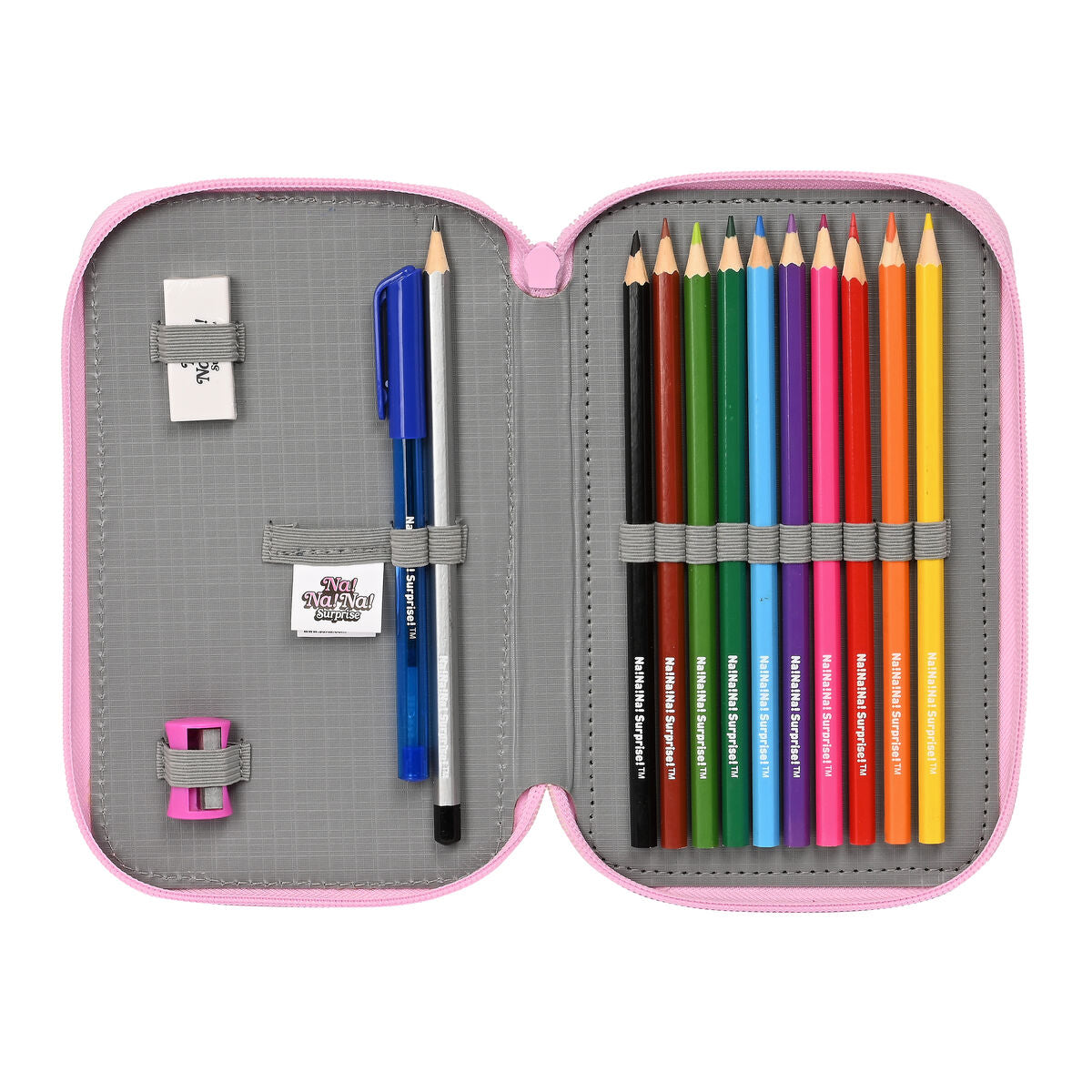 Creion dublu Na!Na!Na! Surprise Sparkles Roz (28 Piese) - Birou și papetărie, Material școlar și educațional