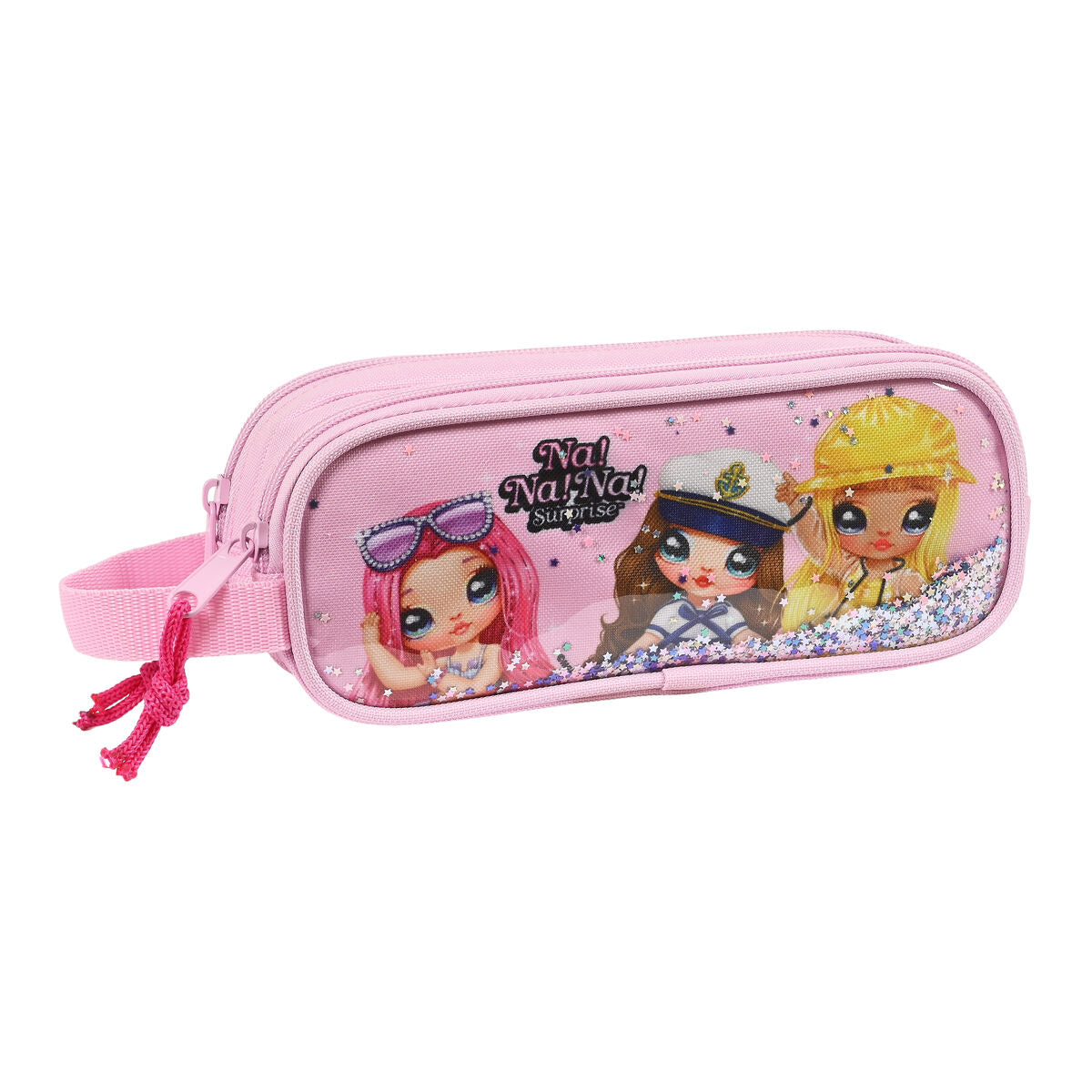 Penar dublu Na!Na!Na! Surprise Sparkles Roz (21 x 8 x 6 cm) - Birou și papetărie, Material școlar și educațional
