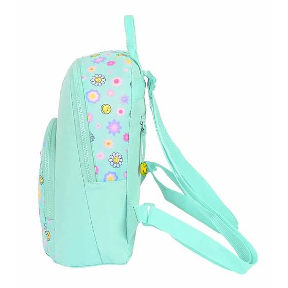 Rucsac pentru Copii Smiley Summer fun Turquoise 25 x 30 x 13 cm Mini - Birou și papetărie, Material școlar și educațional