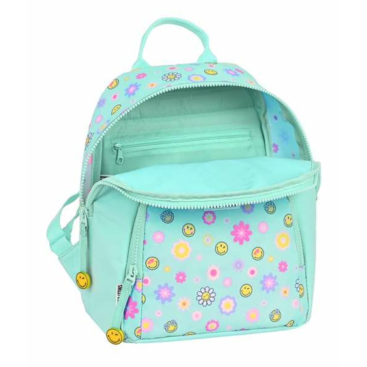 Rucsac pentru Copii Smiley Summer fun Turquoise 25 x 30 x 13 cm Mini - Birou și papetărie, Material școlar și educațional