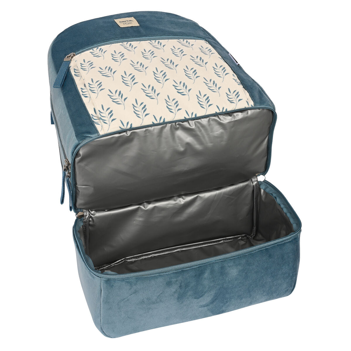 Rucsac Accesorii pentru copii Safta Leaves Turquoise (30 x 43 x 15 cm) - Sănătate și îngrijire personală, Îngrijirea copiilor și puericultură