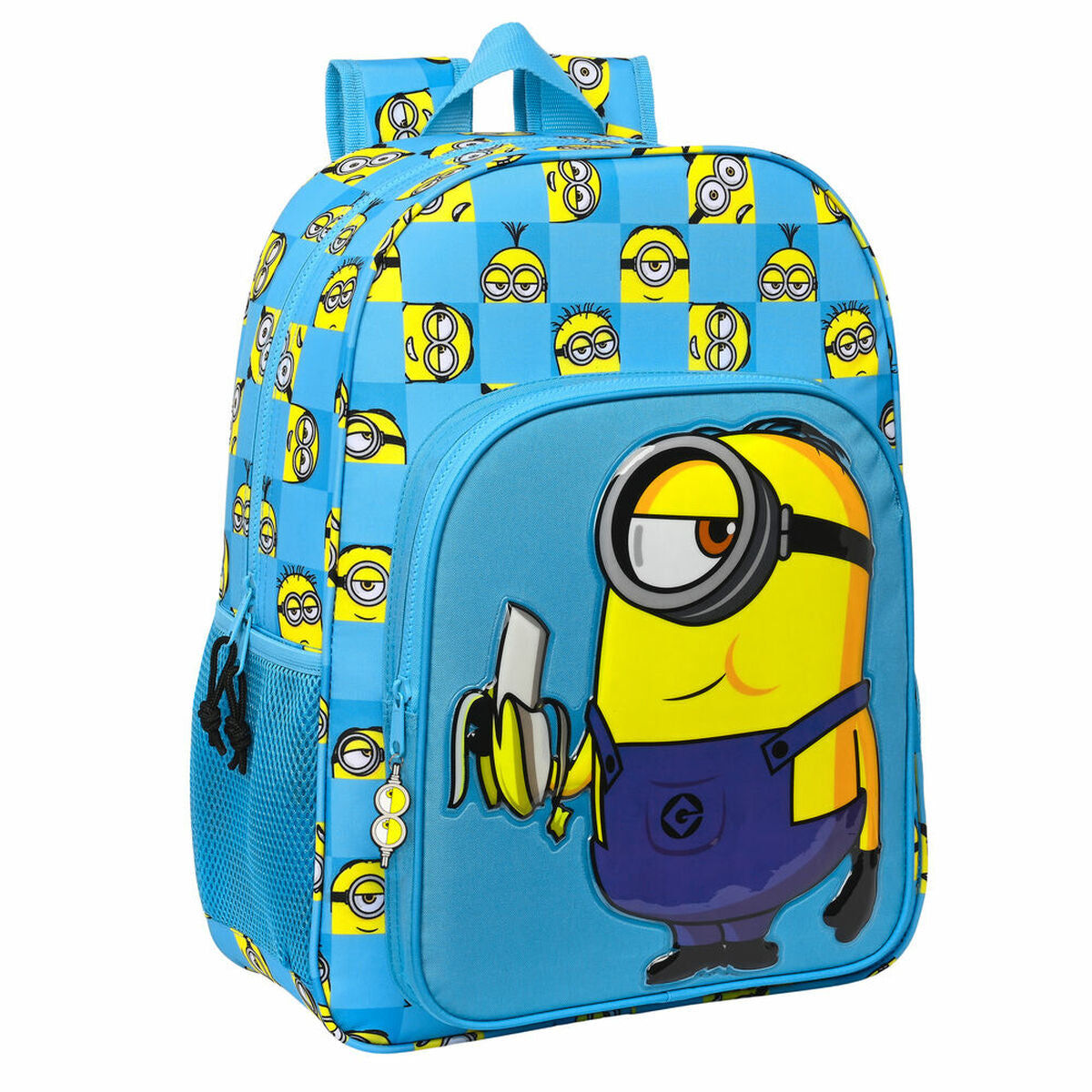 Ghiozdan Minions Minionstatic Albastru 33 x 42 x 14 cm - Birou și papetărie, Material școlar și educațional