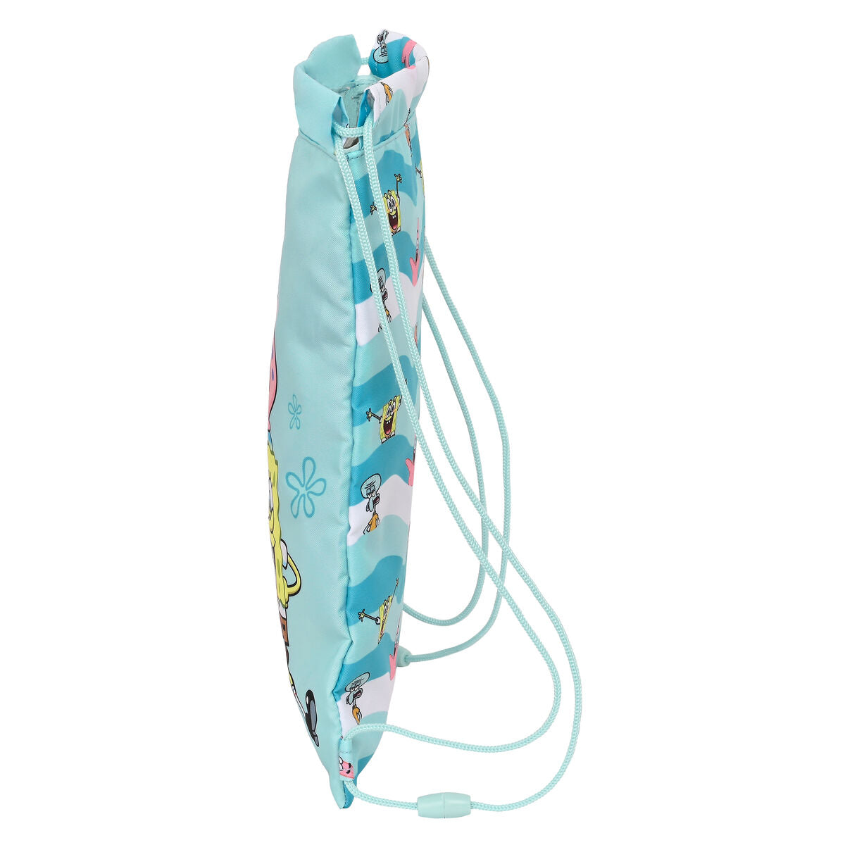 Geantă Rucsac cu Bretele Spongebob Stay positive Albastru Alb 26 x 34 x 1 cm - Birou și papetărie, Material școlar și educațional
